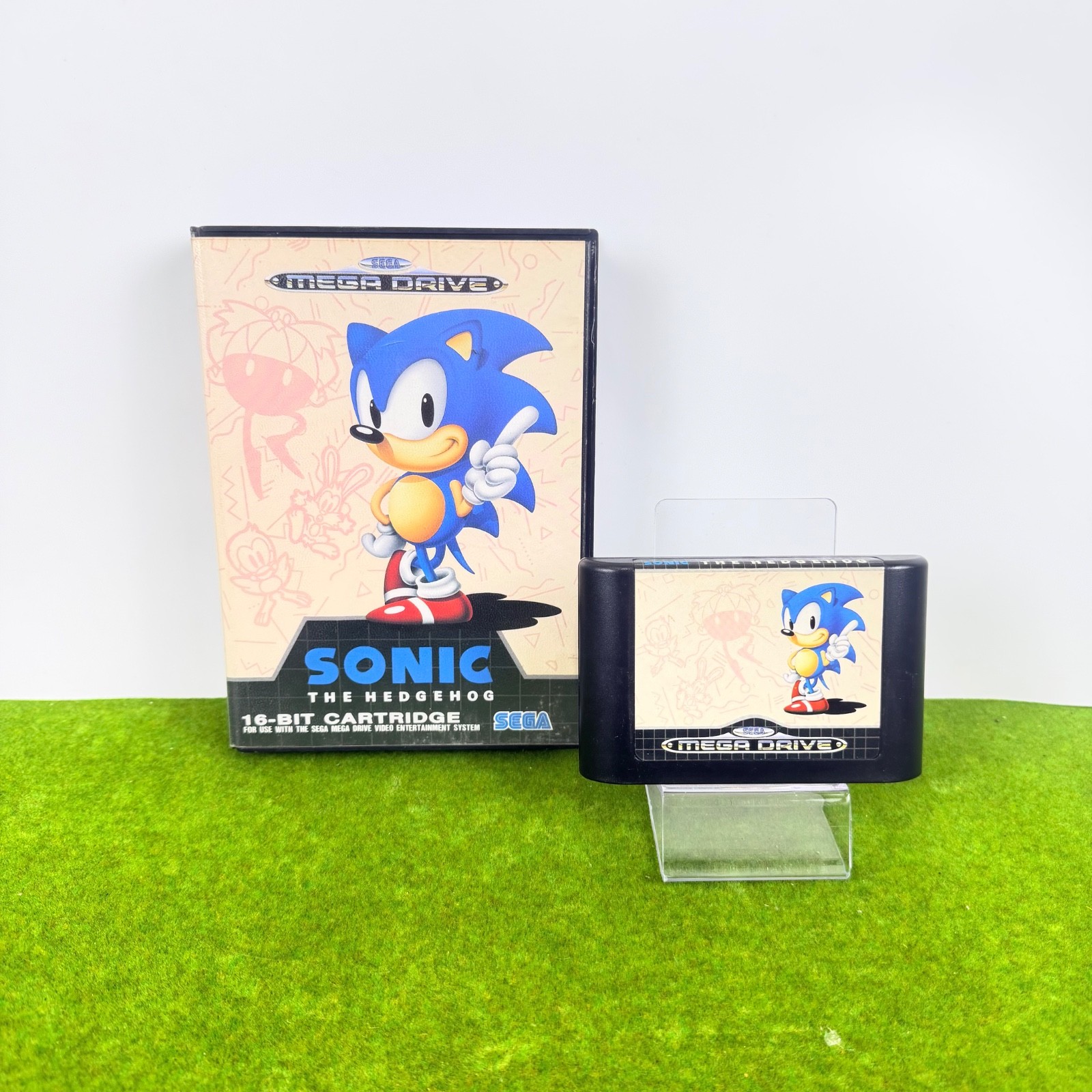 SEGA MEGA DRIVE 16-BIT CONSOLE PRECIOUS GAMES 💎 GAME BOX – HEADED 🎁
