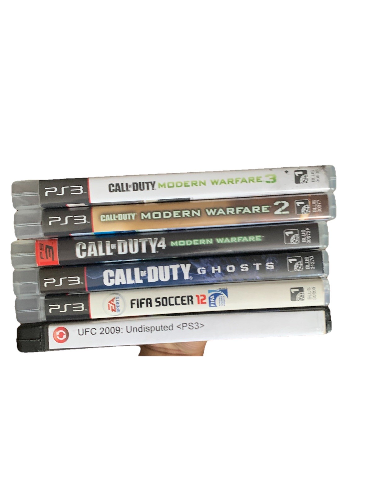 Sony Playstation 3 CECH-3001B w/ 6 Games & 1 Controller, CALL OF DUTY BUNDLE