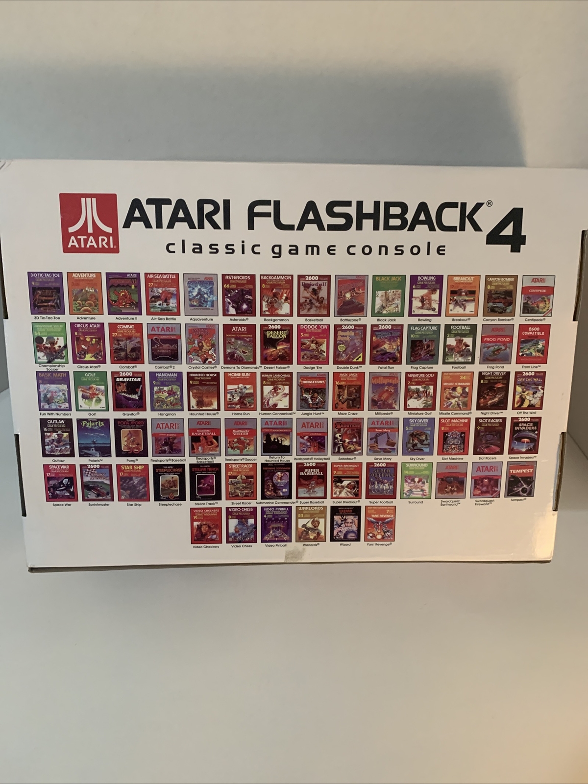 ATARI FLASHBACK 4 Classic Game Console SPECIAL EDITION 76 Games + Bonus Poster