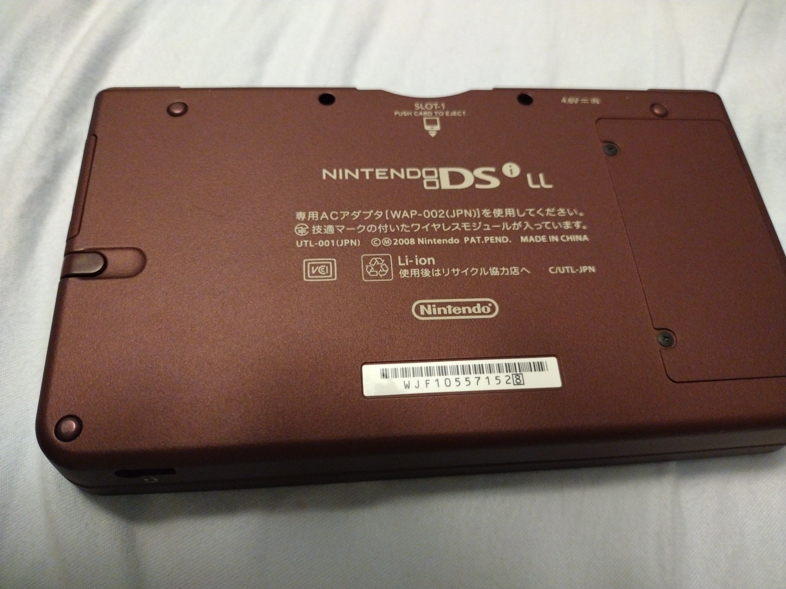 Nintendo DSi LL – Wine Red – Japanese Version