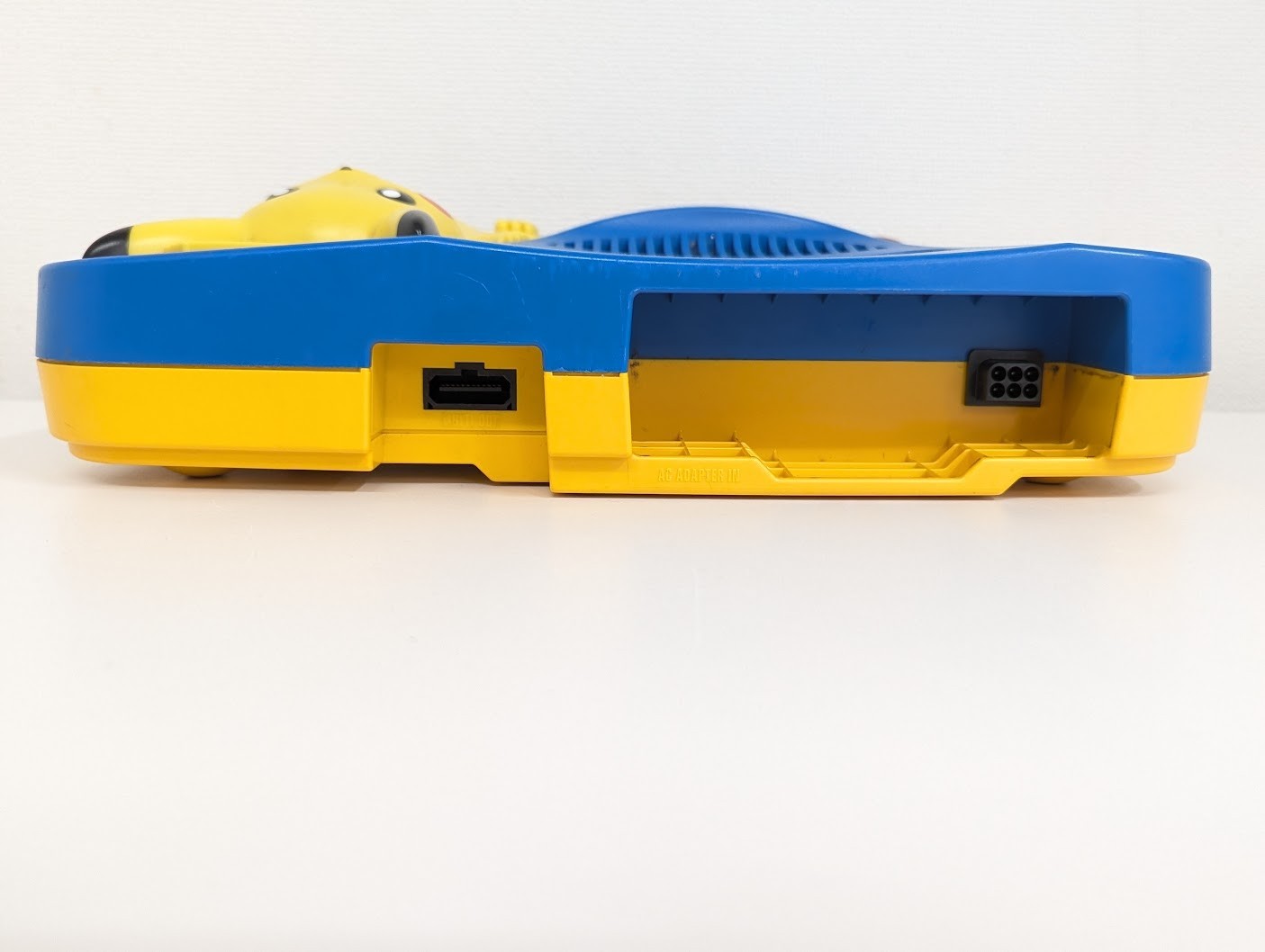 Z597 Nintendo 64 Pokemon Pikachu console controller Blue x Yellow Limited N64