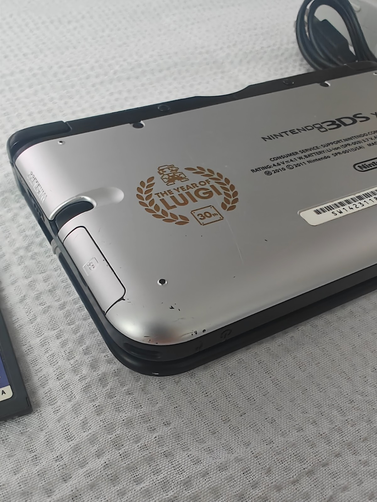 Nintendo 3DS XL Mario & Luigi Dream Team Silver Edition