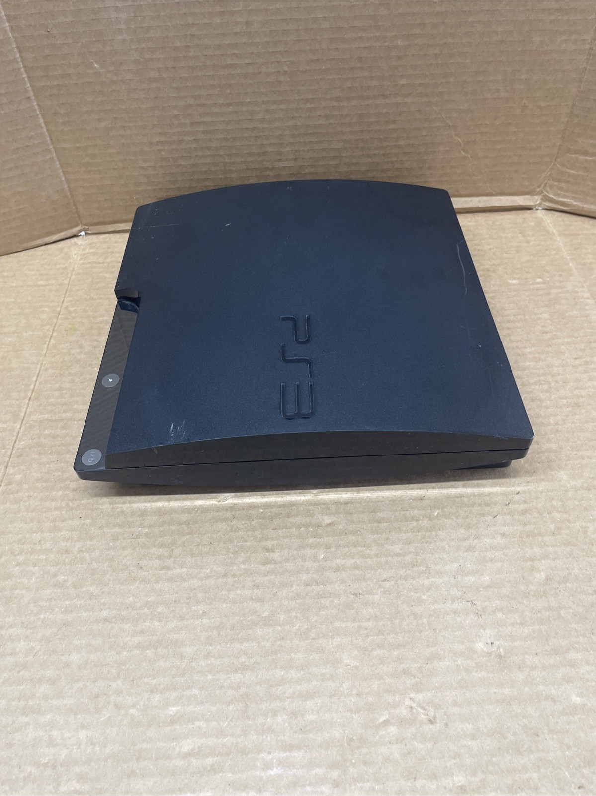 Sony PlayStation 3 Slim CECH-2501A Black Console HDMI Ethernet USB-A for Parts