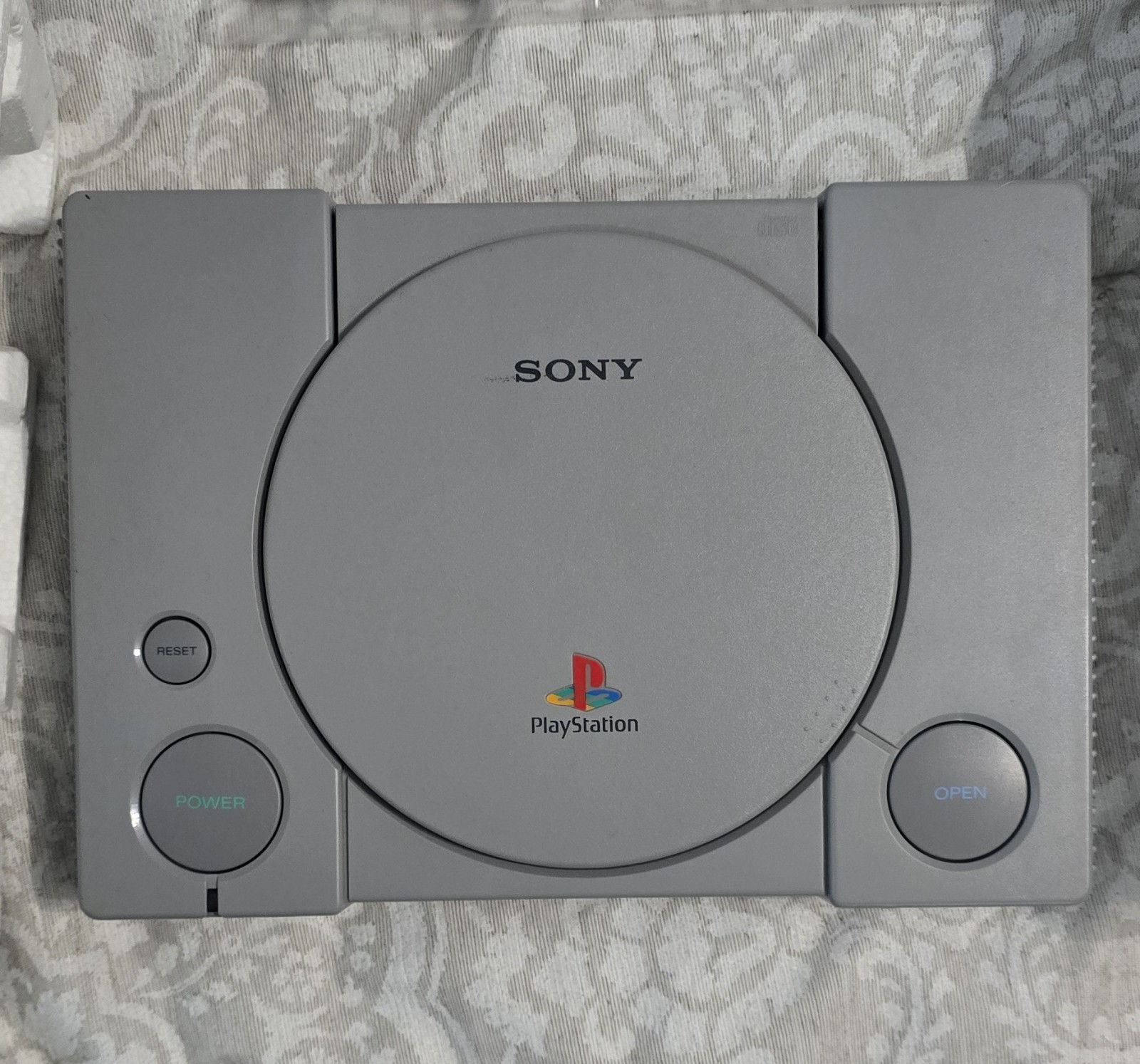 Playstation 1 PS1 PSX Console Complete Plus Protector And Extras