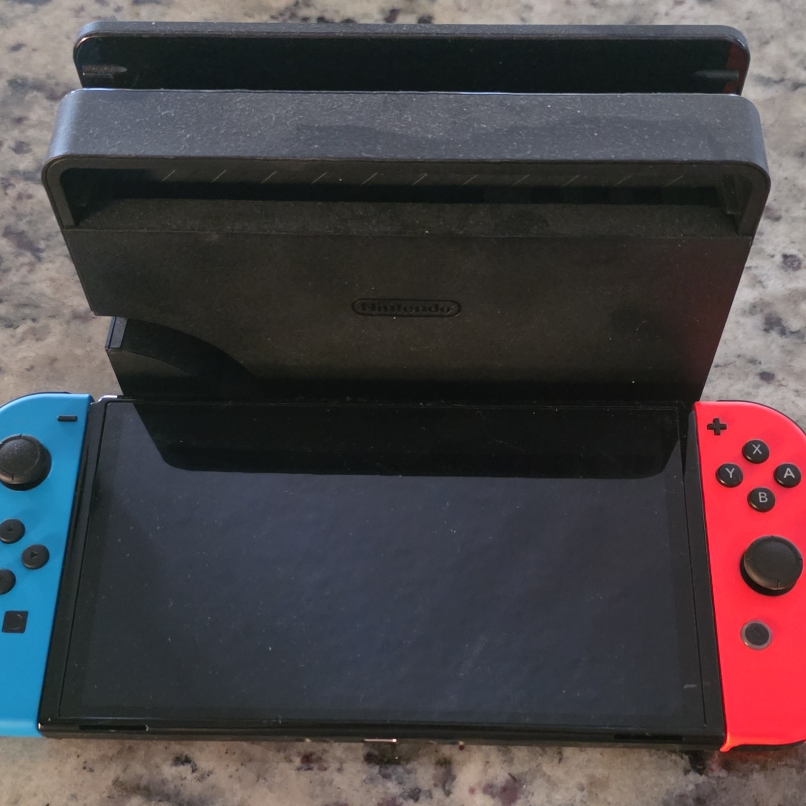 Nintendo Switch Console Black Red Blue Detachable Joy-Con HDMI USB-C