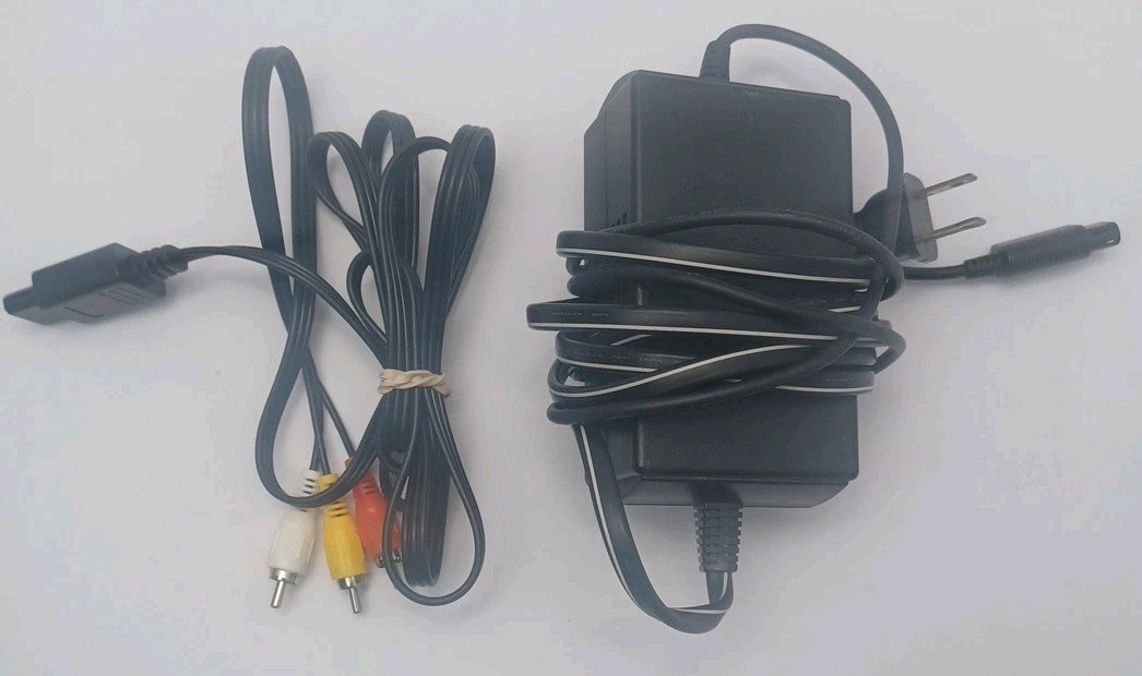 Nintendo GameCube Platinum Console -Controller- Cords Included DOL 001
