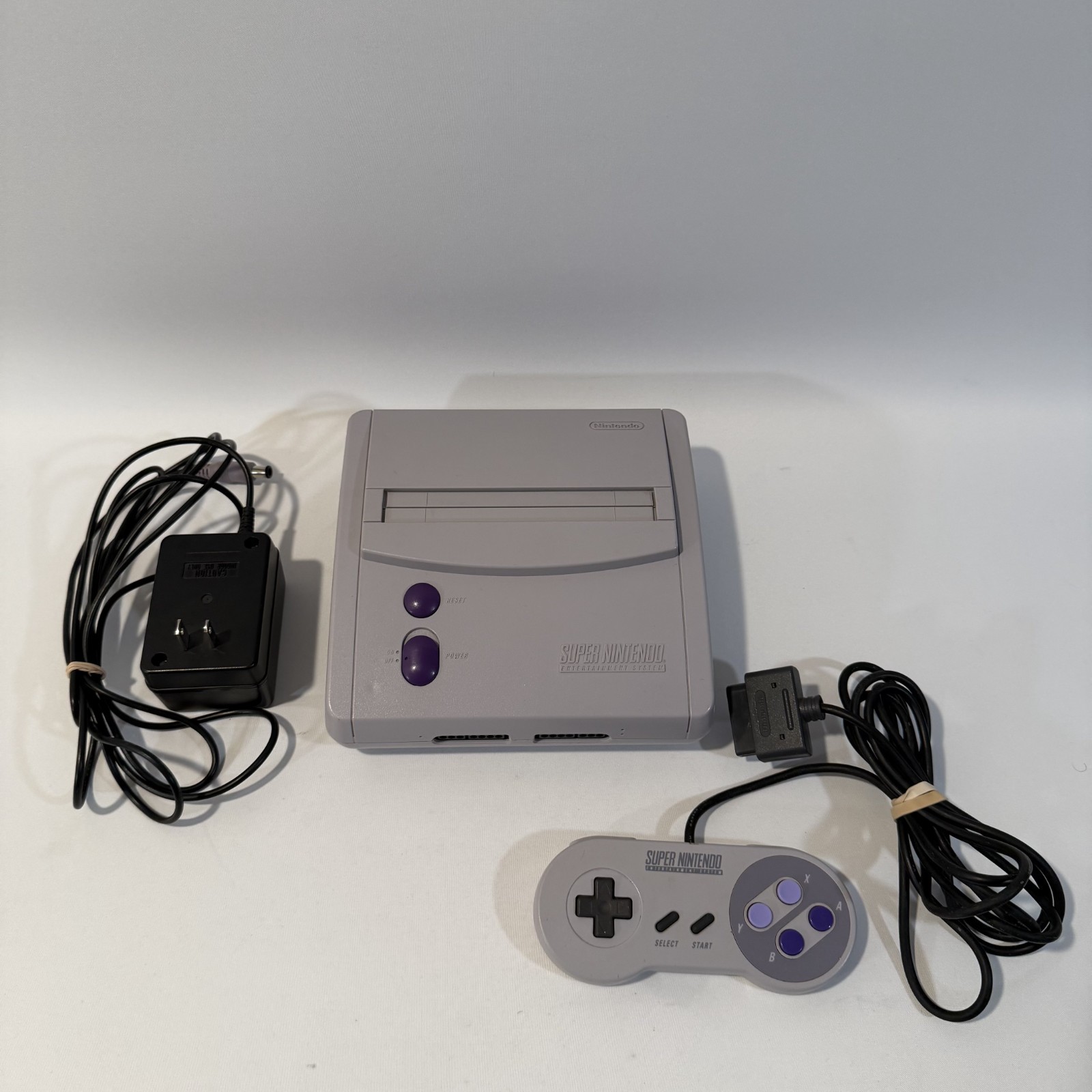 Nintendo SNES Jr Console SNS-101 System Controller Power Cord Tested Working