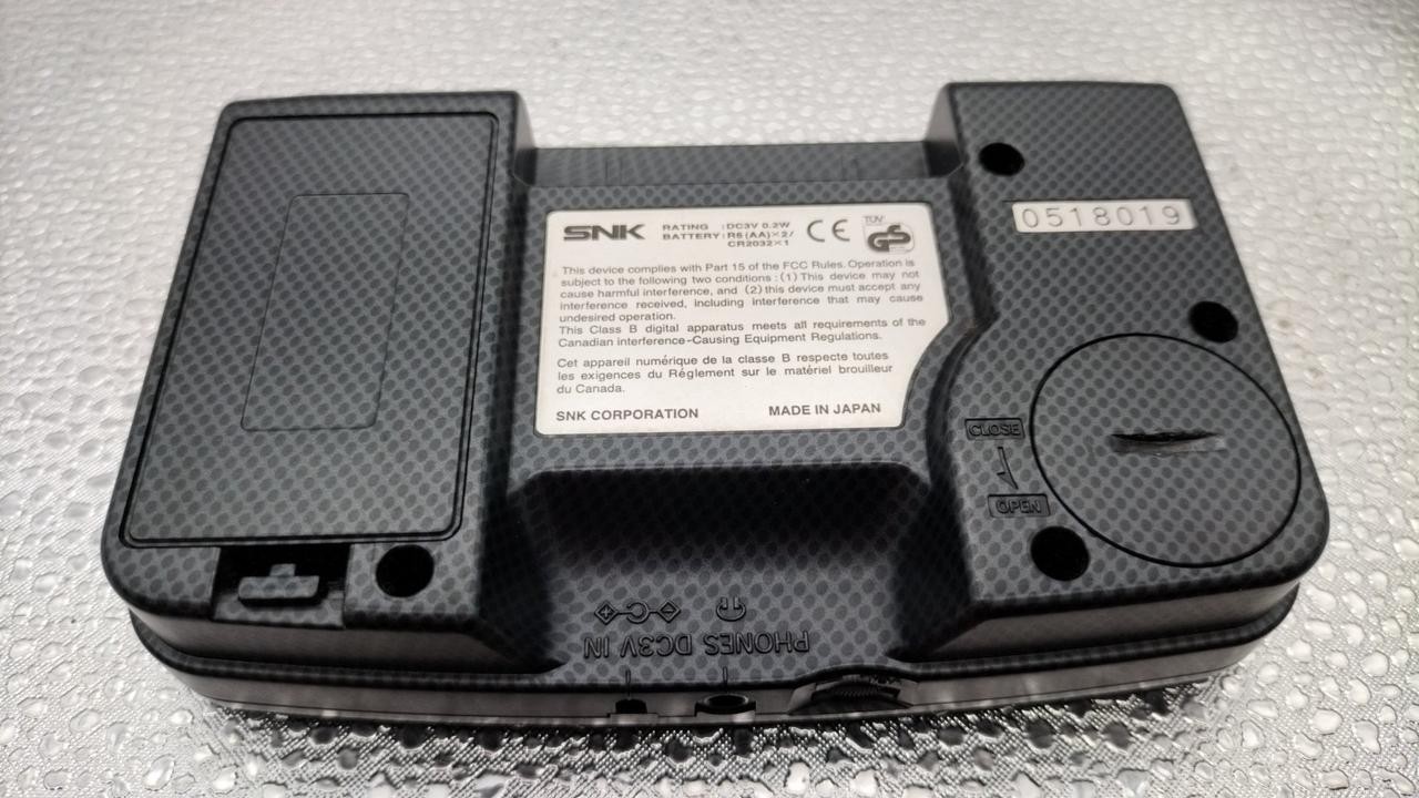 NEOGEOPOCKET COLOR Model NEOGIOPOCKET SNK (Carbon Black)