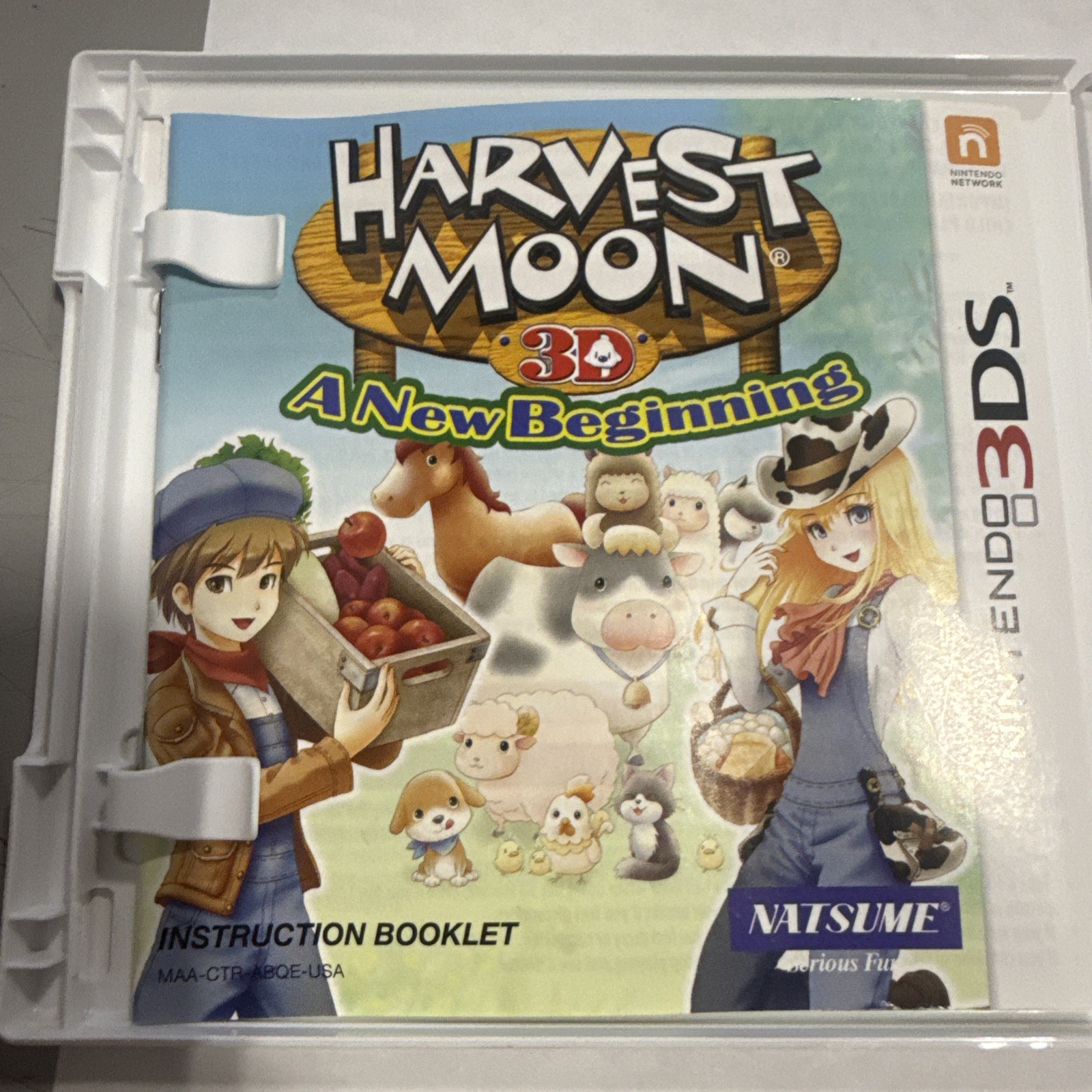 Nintendo DS I XL, Zelda: A Link between Worlds, Harvest Moon 3D A New Beginning