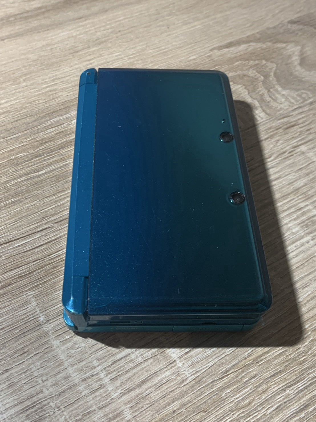 2360 Nintendo 3DS Aqua Blue For Parts