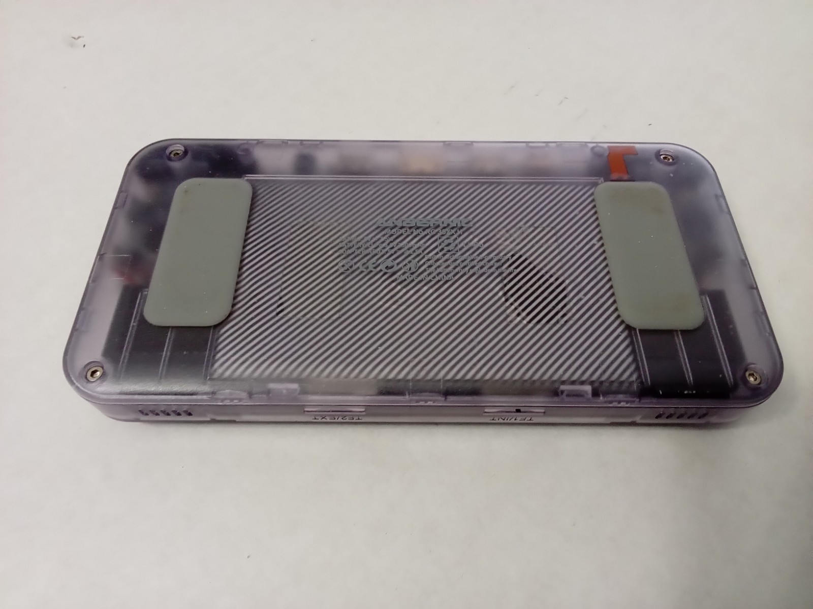 Anbernic RG35XX H Purple Handheld Game Console Linux (No SD Cards)