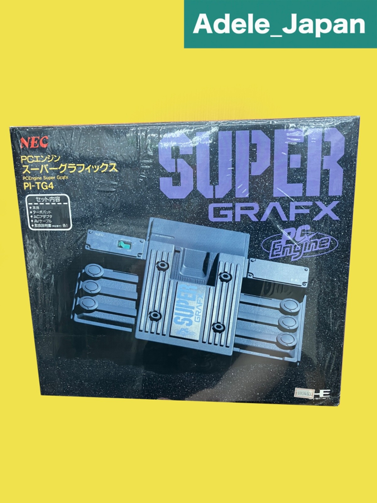 PC Engine SUPER GRAFX MINT Console System Boxed Ref PI-TG4 Tested From Japan