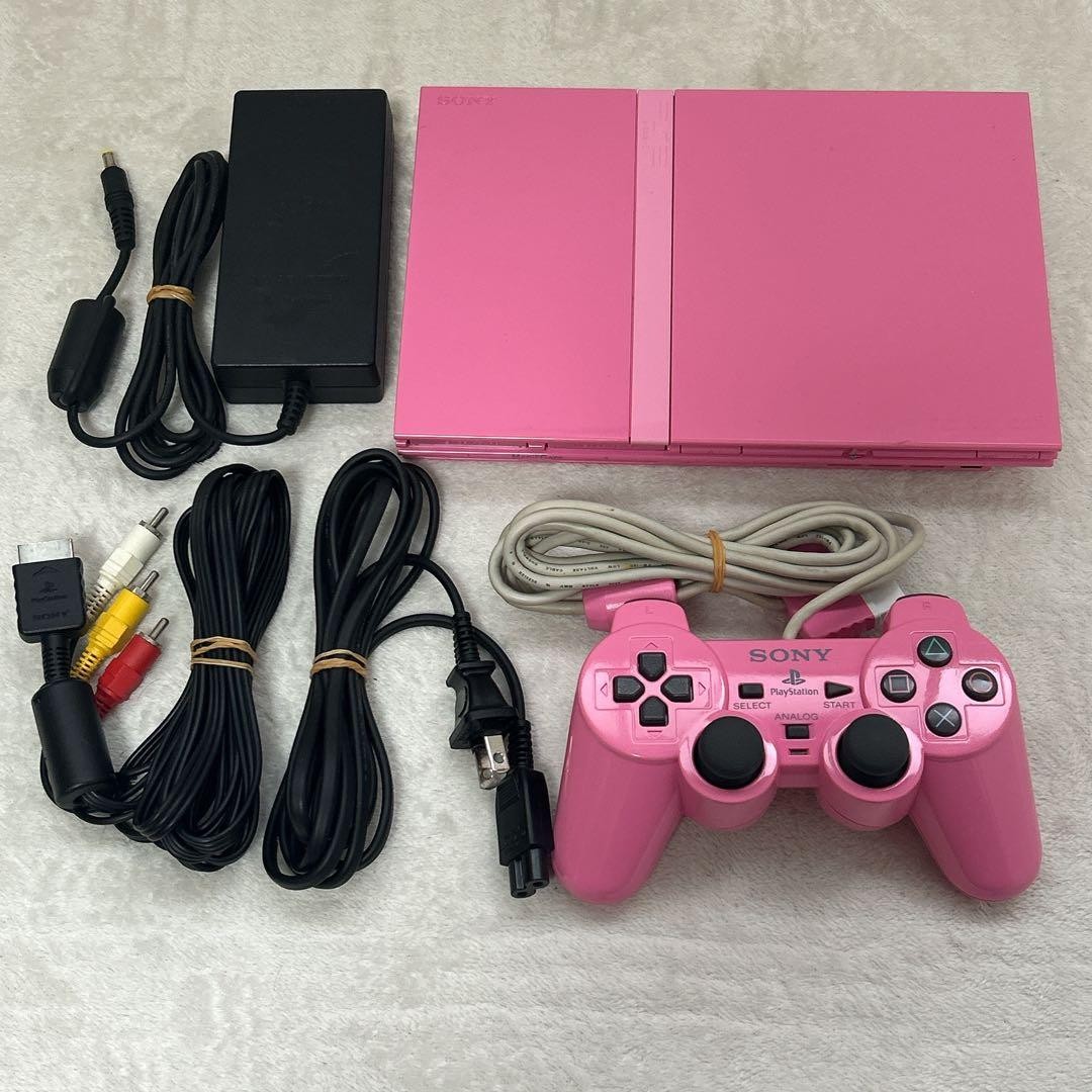 Sony Playstation 2 PS2 Slim Console Pink SCPH-77000 PK