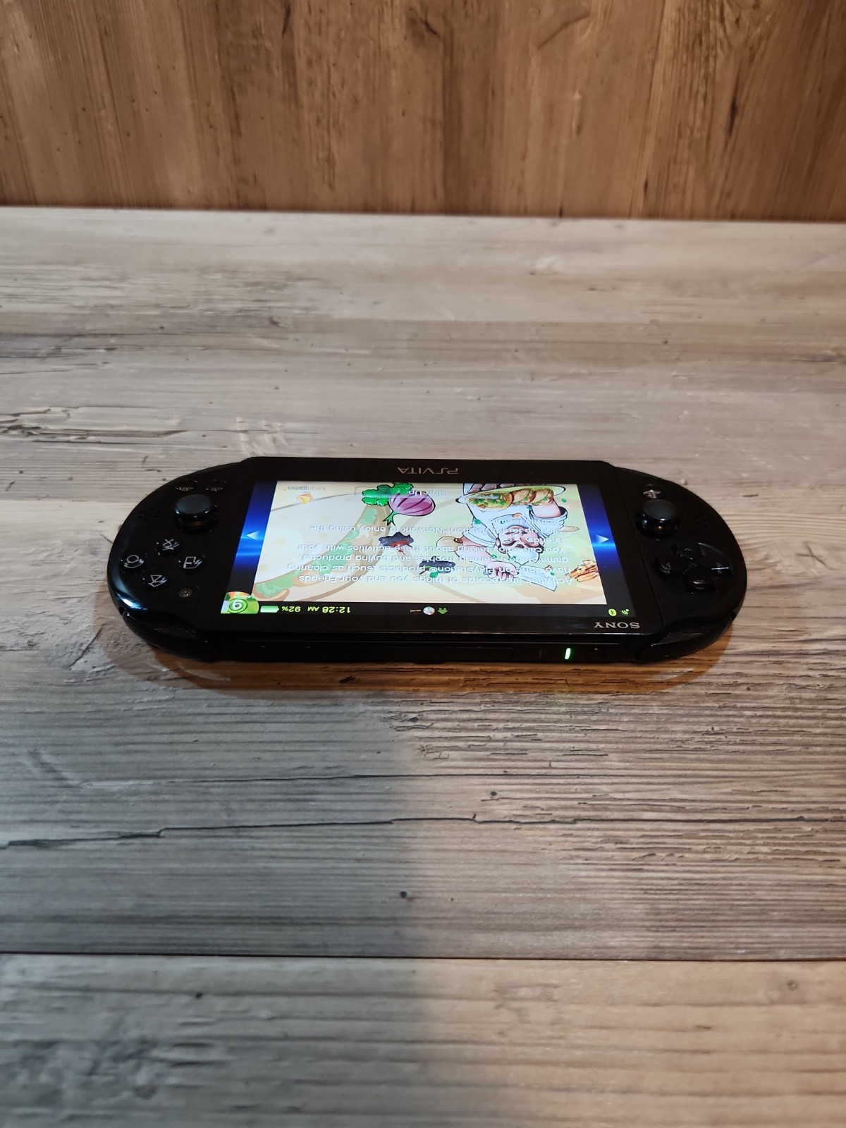 Sony Ps Vita 2001 Model Ready To Play With 256 Memory Card + Plus Charger Black