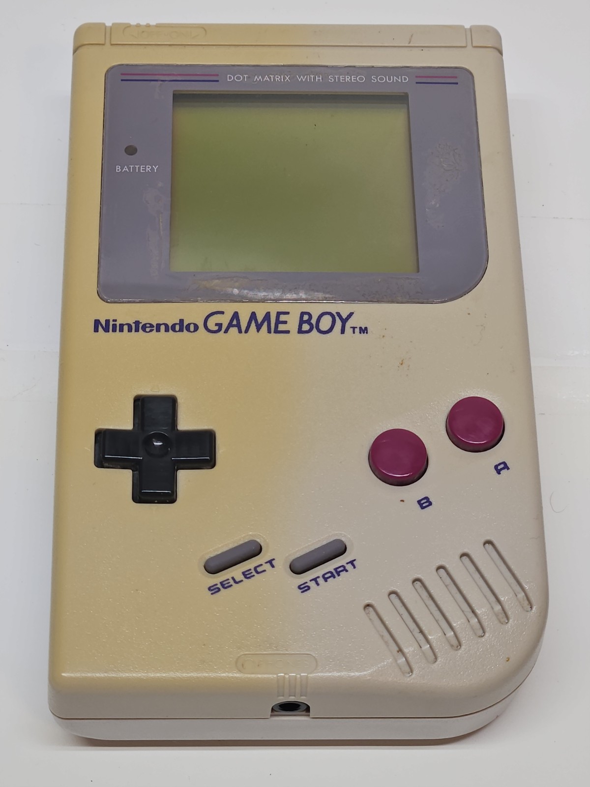 Vintage Nintendo Game Boy DMG-01 Gray Console Bundle w/ Case Manuals & Game Lot