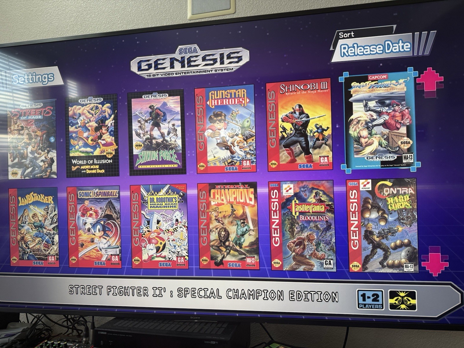 Used SEGA Genesis MK-1600 16-BIT Mini Console Power Supply Controllers Tested