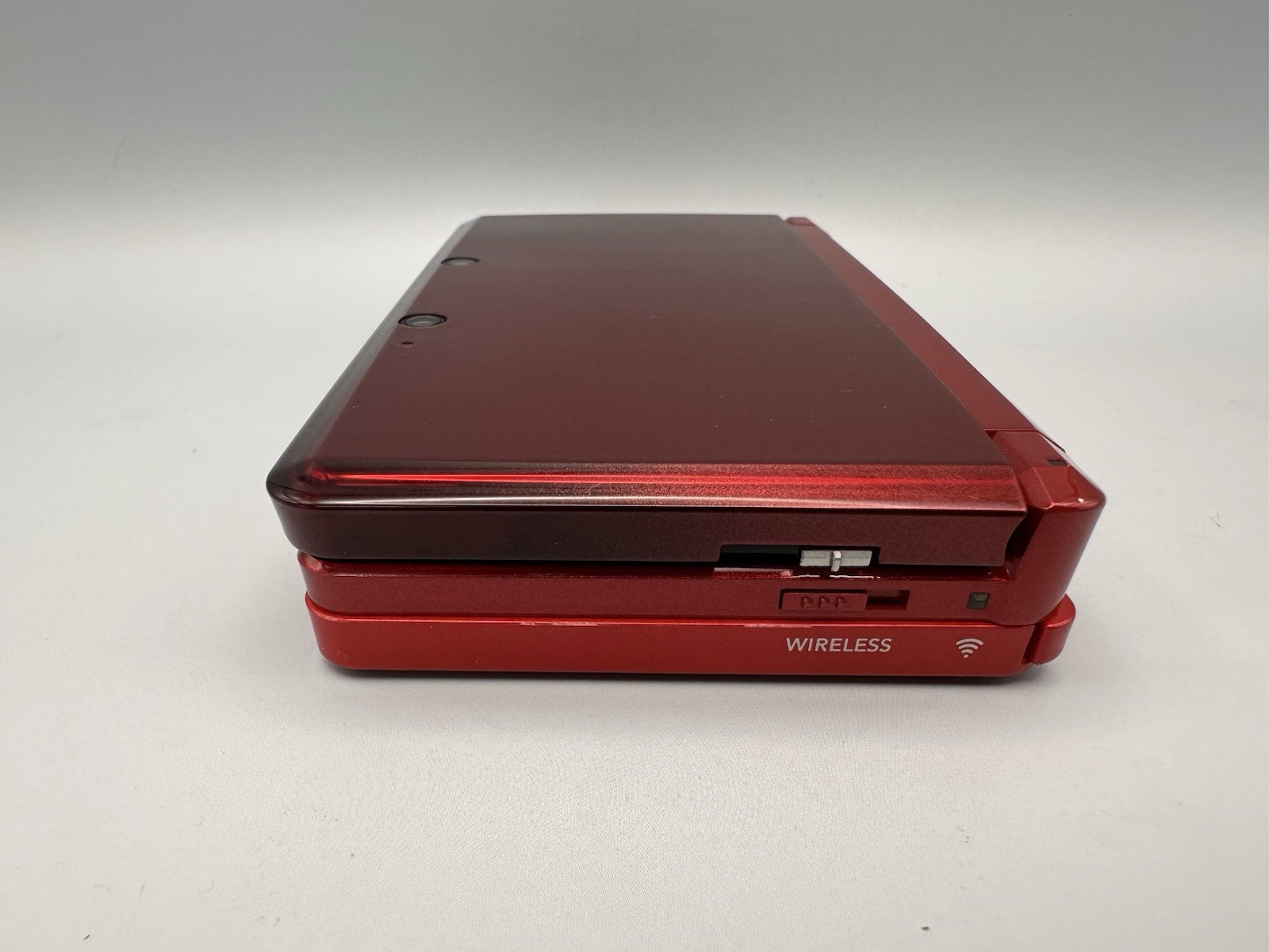 Nintendo 3DS Flare Red Japanese Import Handheld Game Console (Tested, Complete)