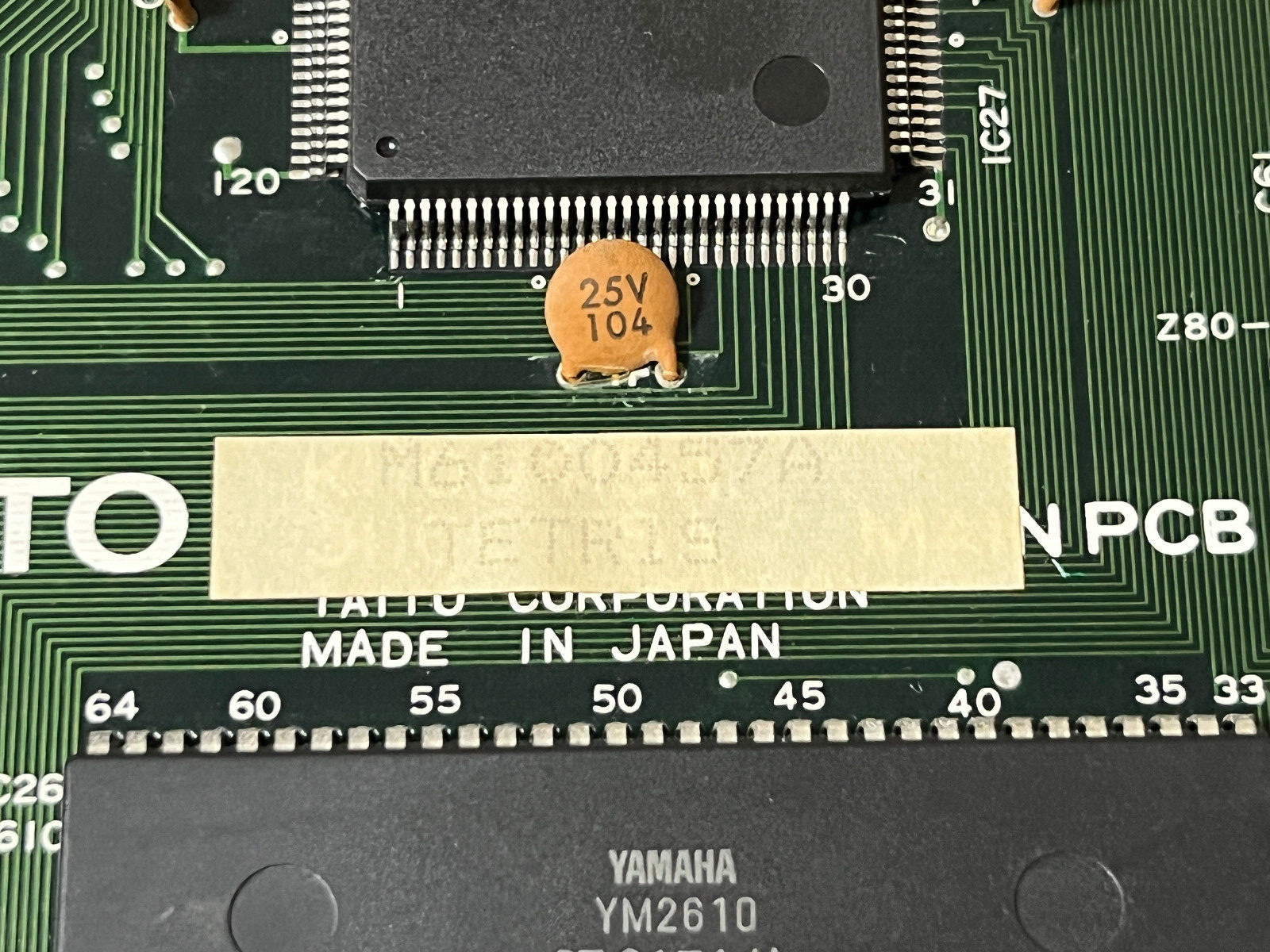 Tetris Taito B System Arcade Game JAMMA PCB Japan