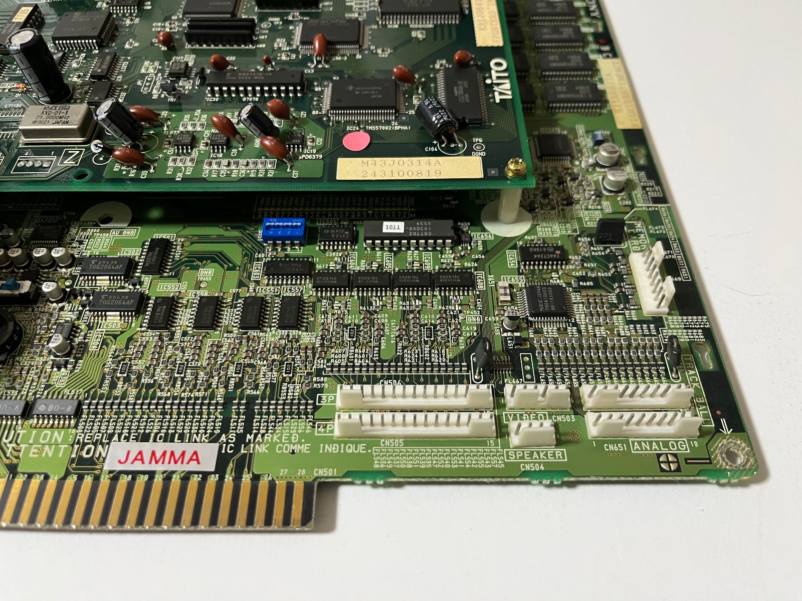 Fighters’ Impact Taito FX-1B System Arcade Game JAMMA PCB Japan