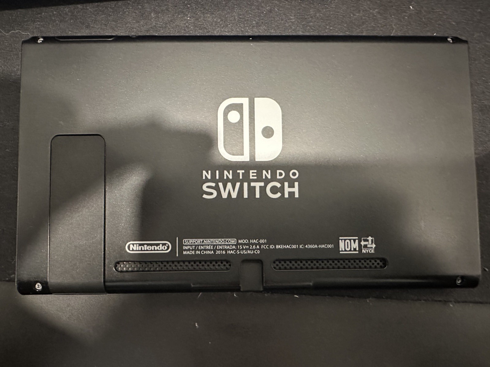 Nintendo Switch HAC-001(-01) 32GB Console with Gray Joy‑Con – With Travel Case