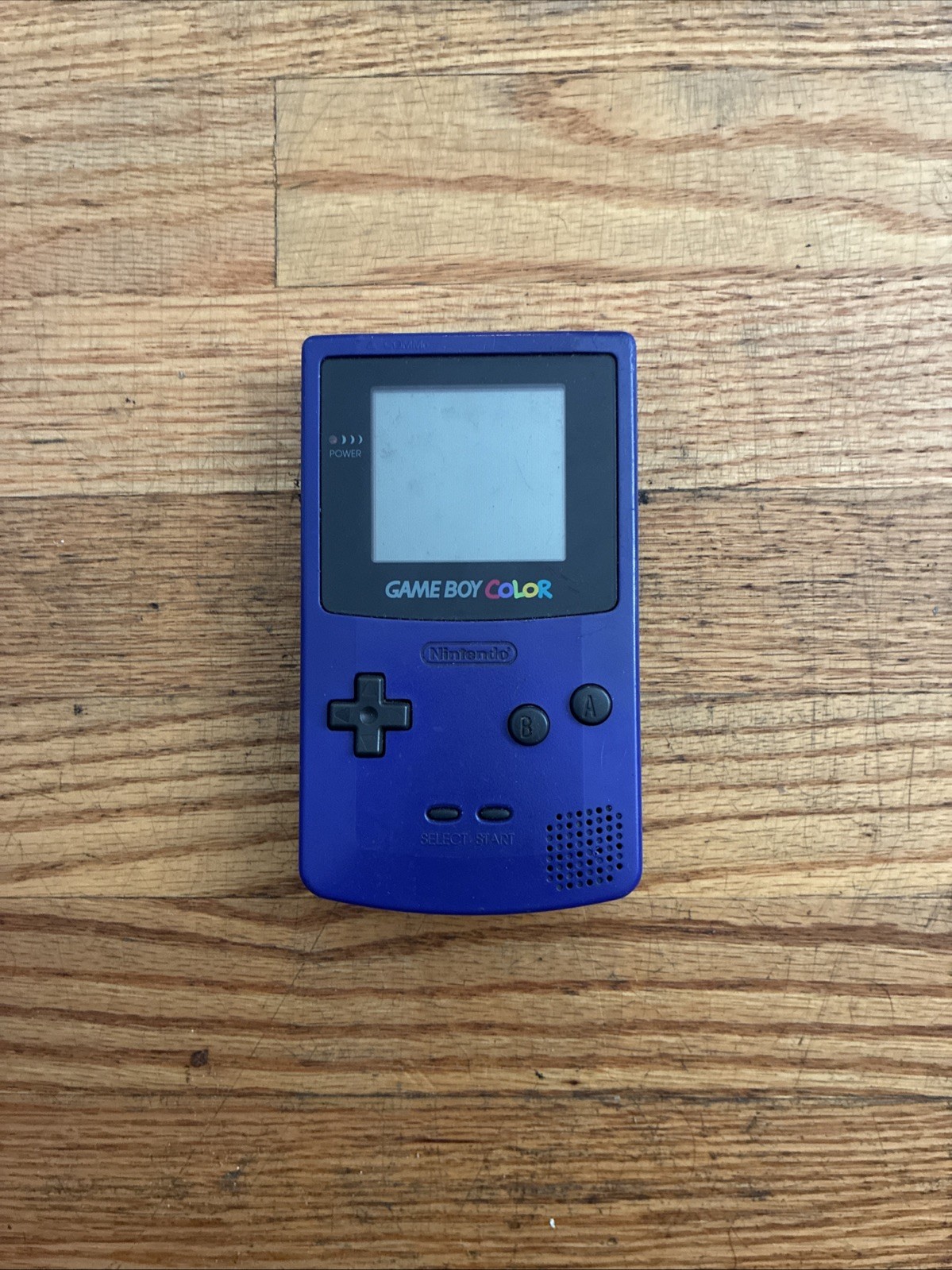 Game Boy Color Handheld Console – CGB-001 / Purple Working (No Battery Cover)