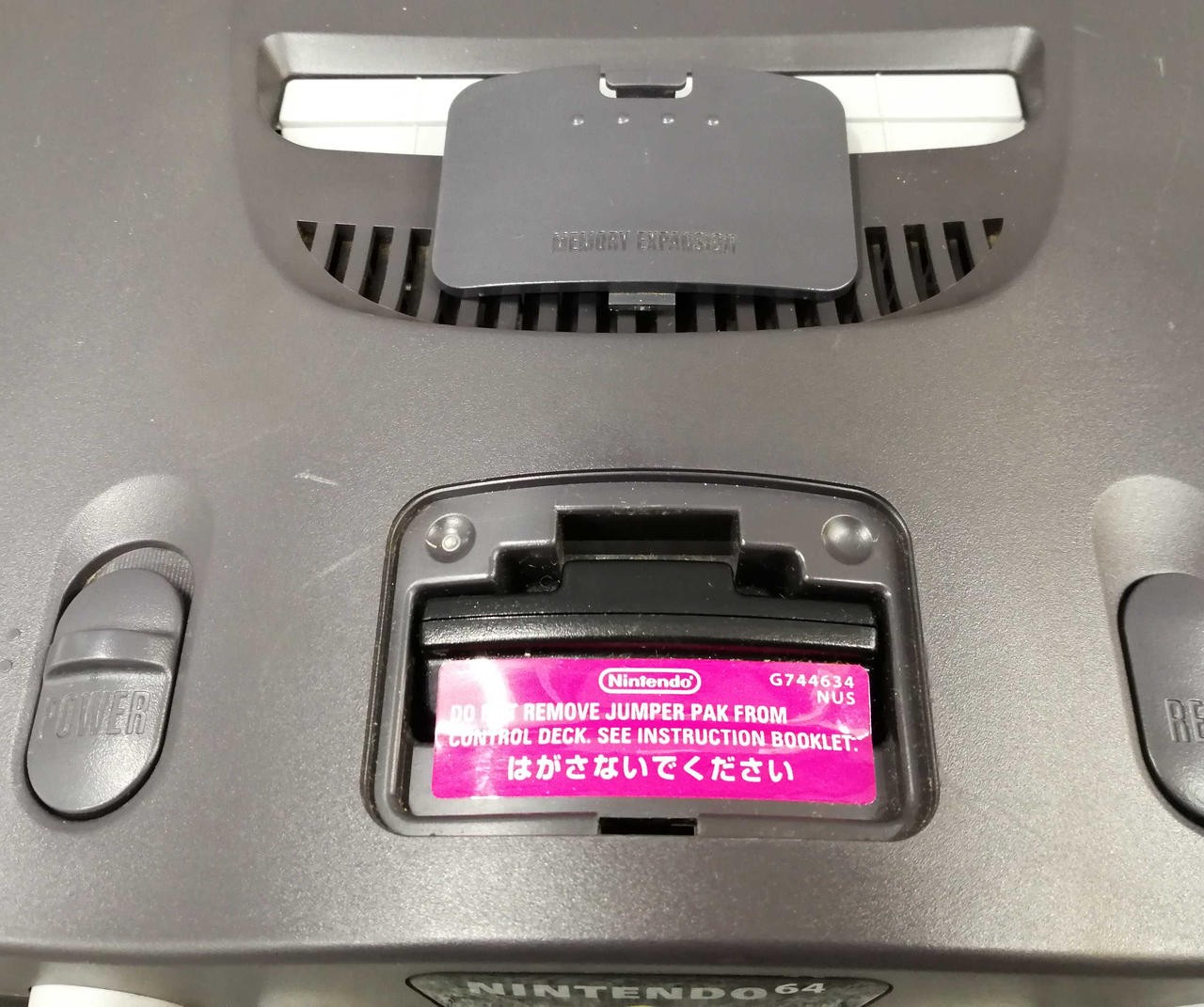 Nintendo 64 Standard Memory Version Model NUS 001 NINTENDO