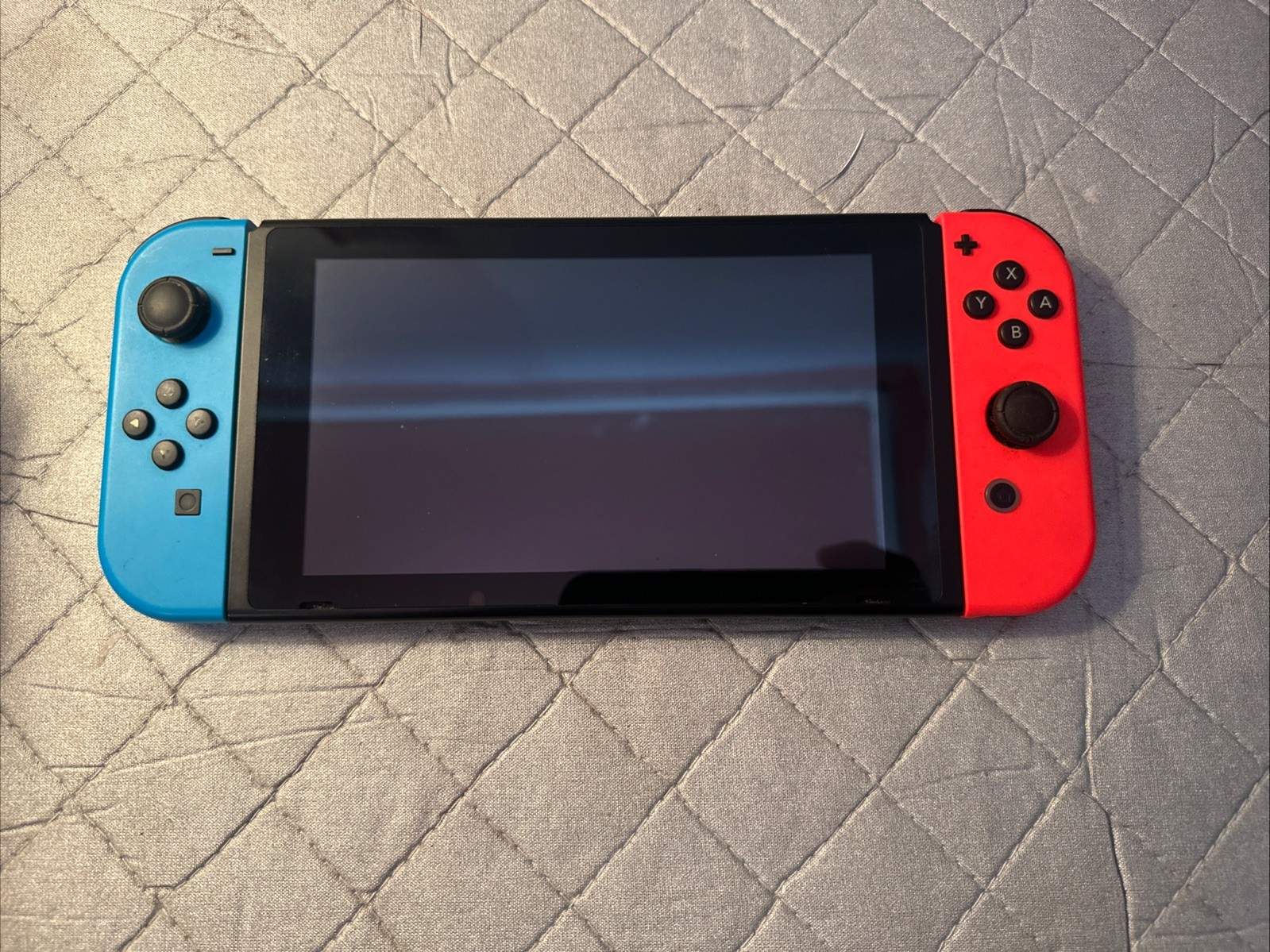 Nintendo Switch with Neon Blue and Neon Red Joy-Con (HAC-001-01) [Console Only]