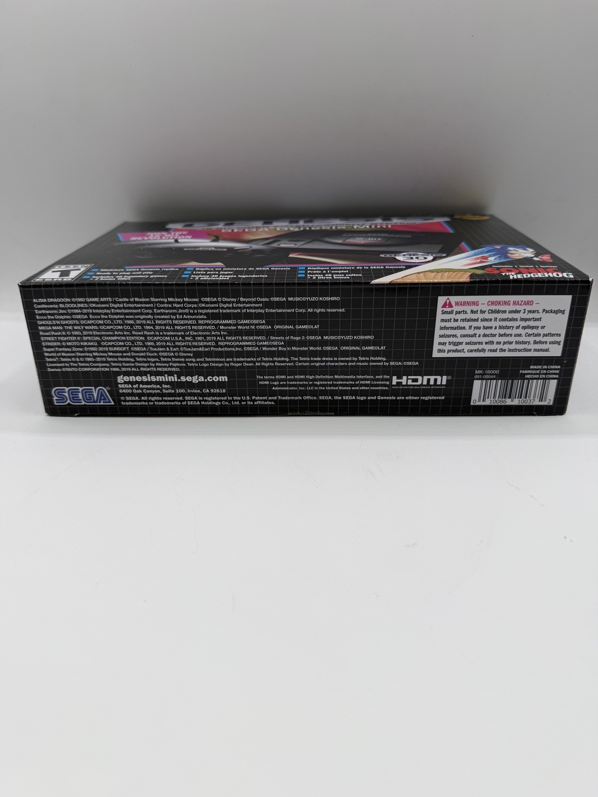 NEW IN BOX, Never Opened, Sega Genesis Mini Console Black, MK-16000, HDMI