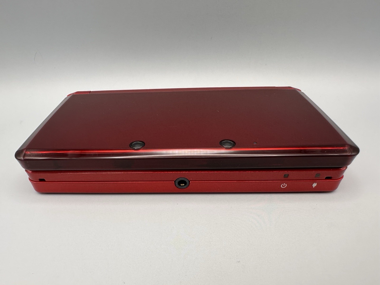 Nintendo 3DS Flare Red Japanese Import Handheld Game Console (Tested, Complete)