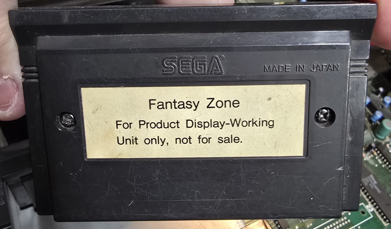 Sega Master System Kiosk Model # 3011 w/ 16 Games FOR PARTS OR REPAIR ONLY