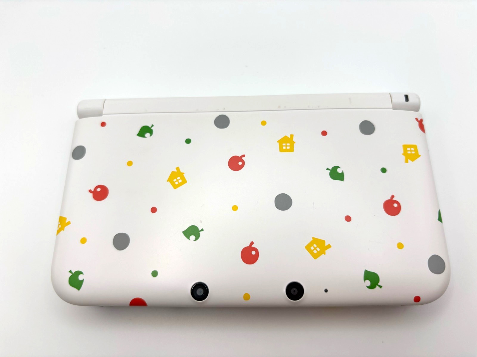 Nintendo 3DS LL XL Animal Crossing Edition Console White Japan Tested