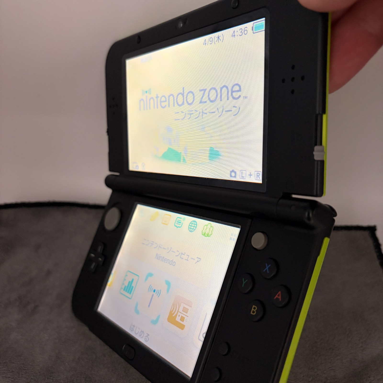 [Excellent 5] New Nintendo 3DS LL XL Lime x Black Console – Japanese Version