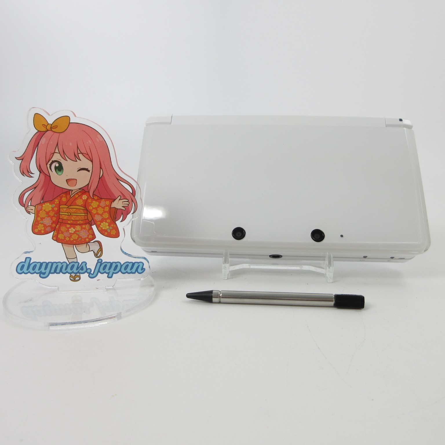 【Near Mint】Nintendo 3DS Ice White Console ONLY Japanese Edition #RET08/0603/01