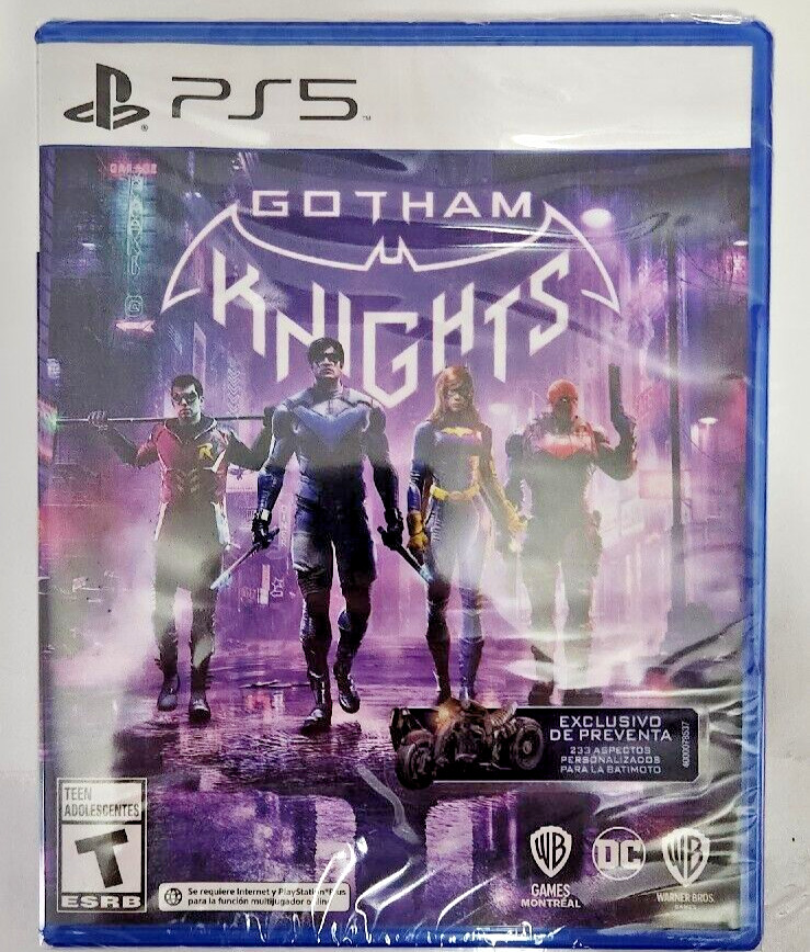 Gotham Knights PS5 Brand New Game Special (Multiplayer, 2022 Action RPG)