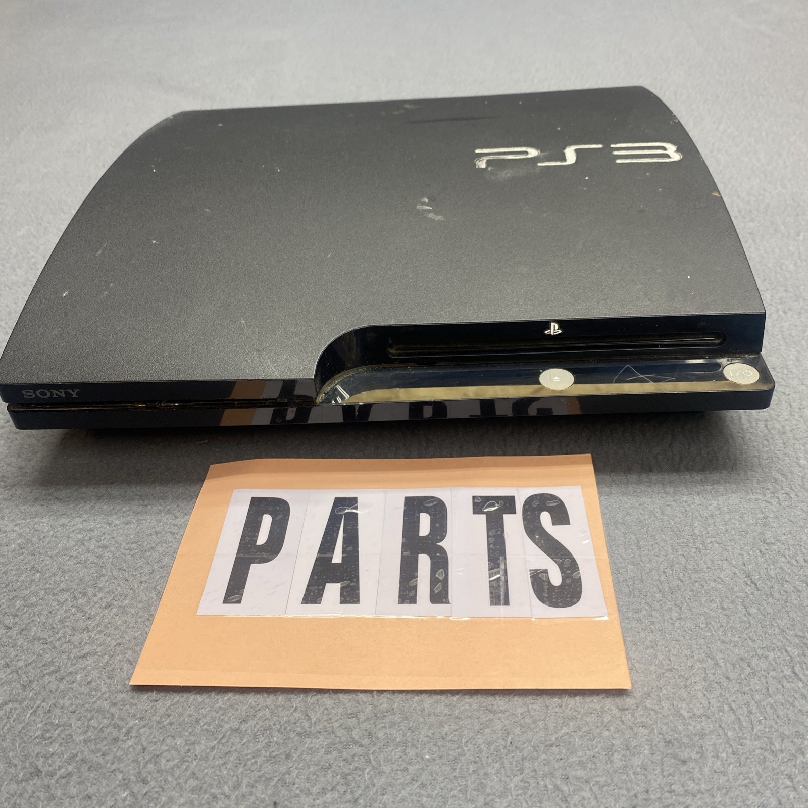 Sony PlayStation 3 PS3 Slim Console CECH-2001A 120GB Black Parts Repair Read