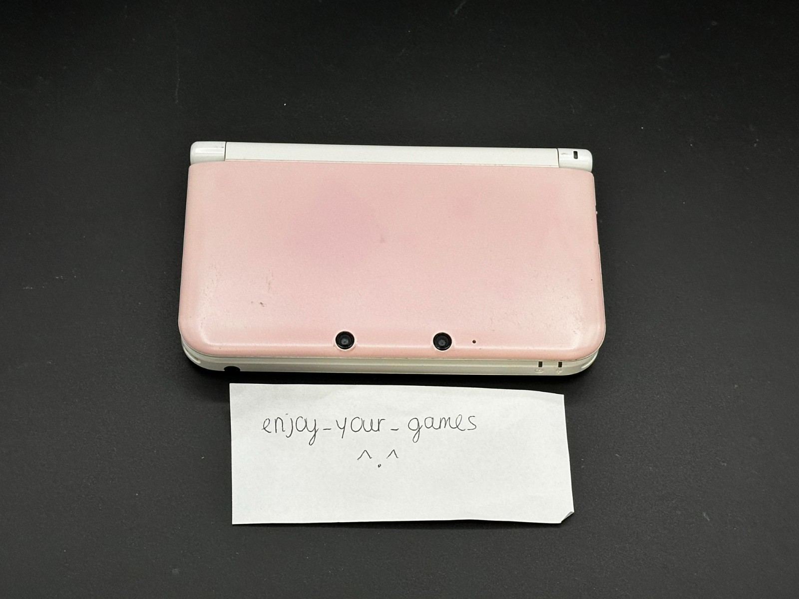 Nintendo 3DS XL LL Pink/White | English | Charger | US Seller – SHIP IN 1-DAY