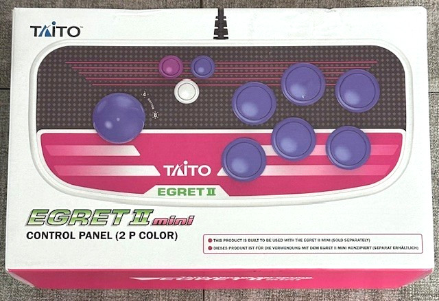 Taito Egret II Mini Control Panel for Use of Egret II Mini (2P Color) TAS-P-002