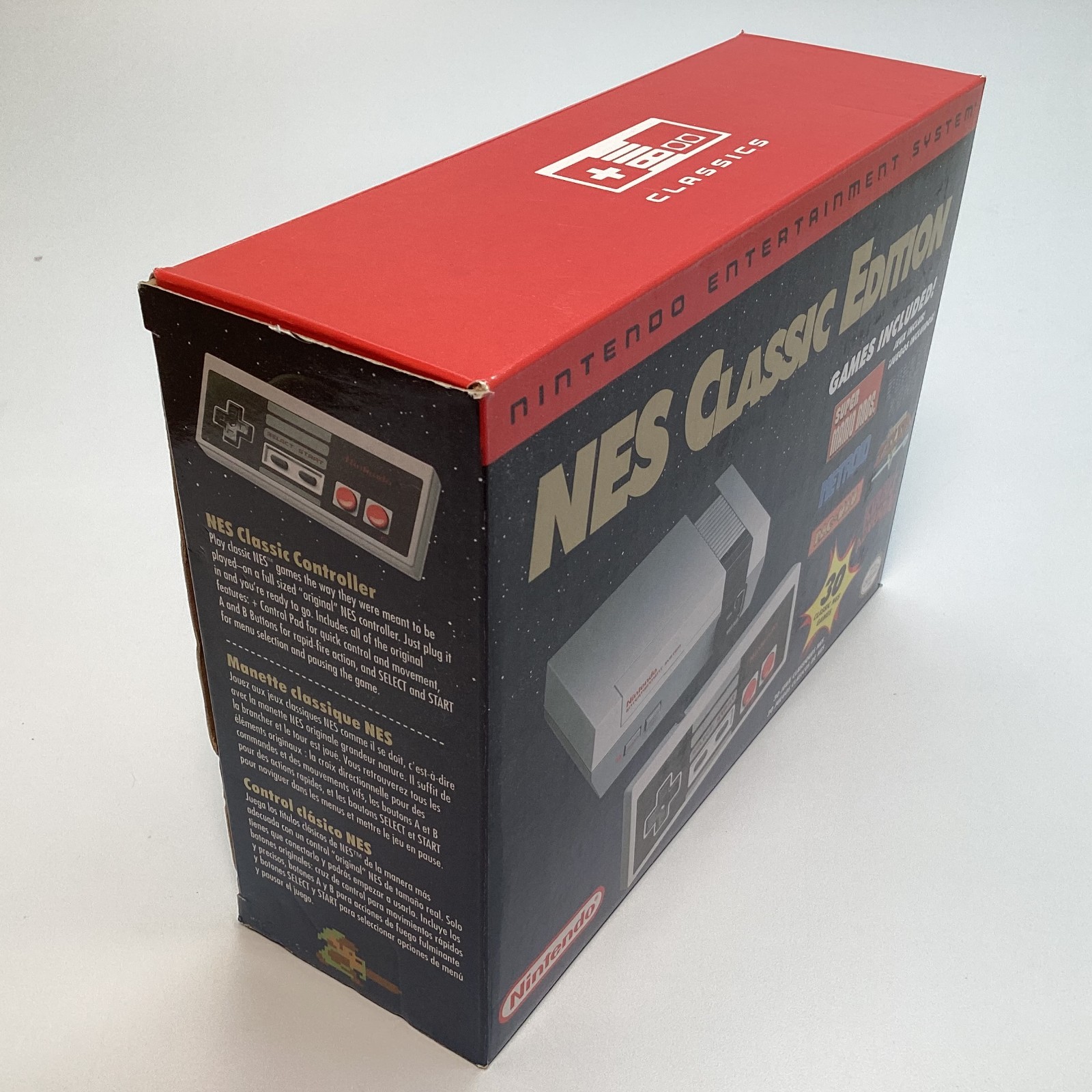 Nintendo NES Classic Edition Console CLV-001 with 30 Built-In Games – w/ Box