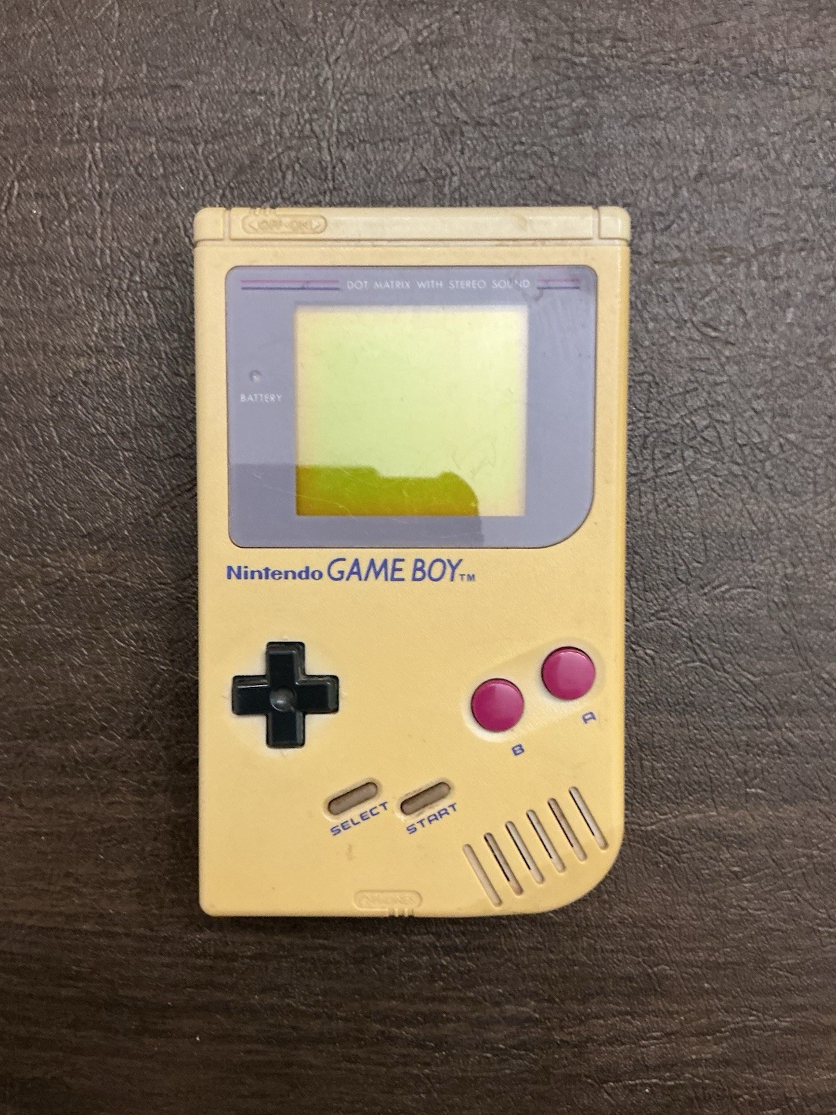 GameBoy Original DMG-01 Console Nintendo – With Defects