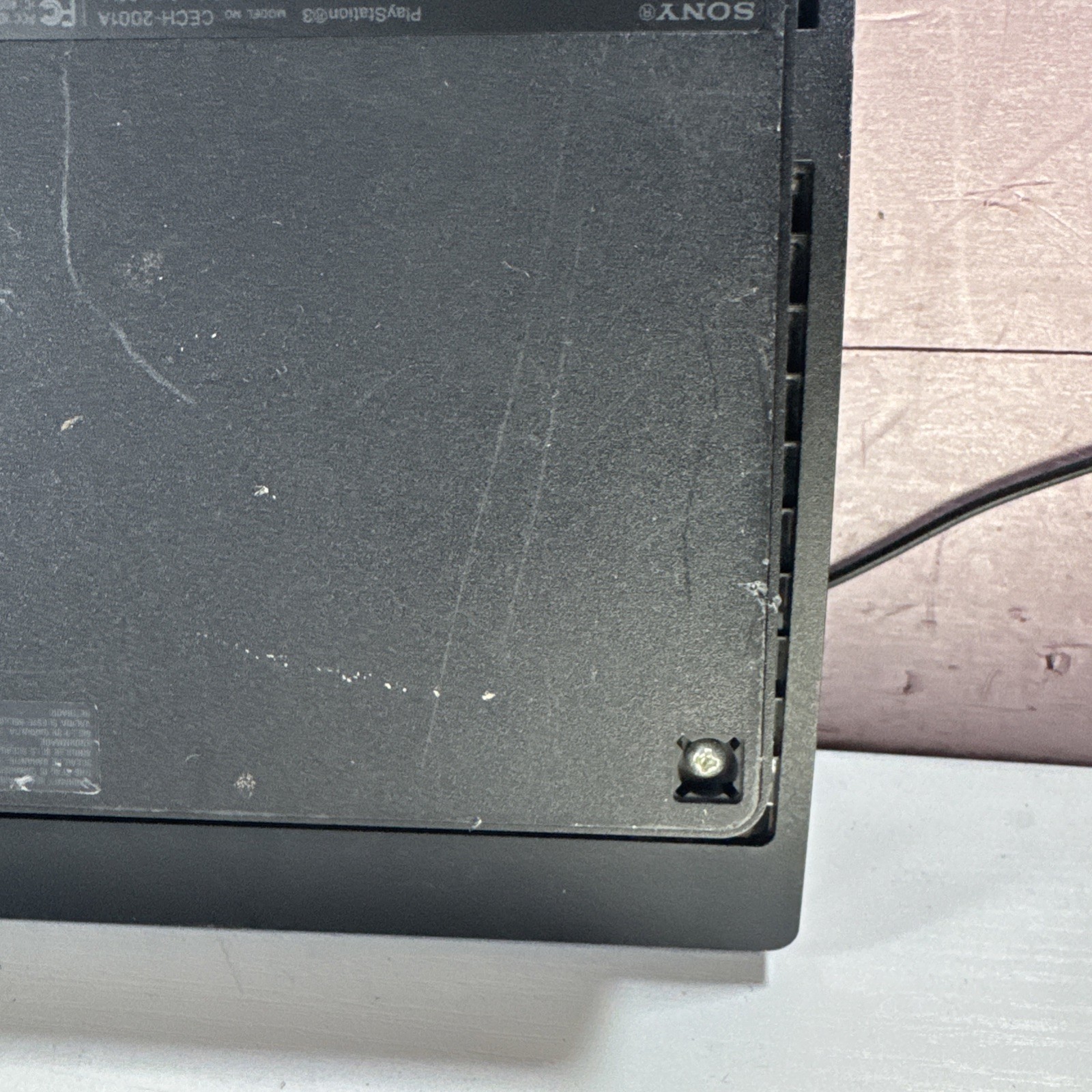 Sony PlayStation 3 PS3 Slim – Not Working Console Only CECH-2001A – Parts/Repair
