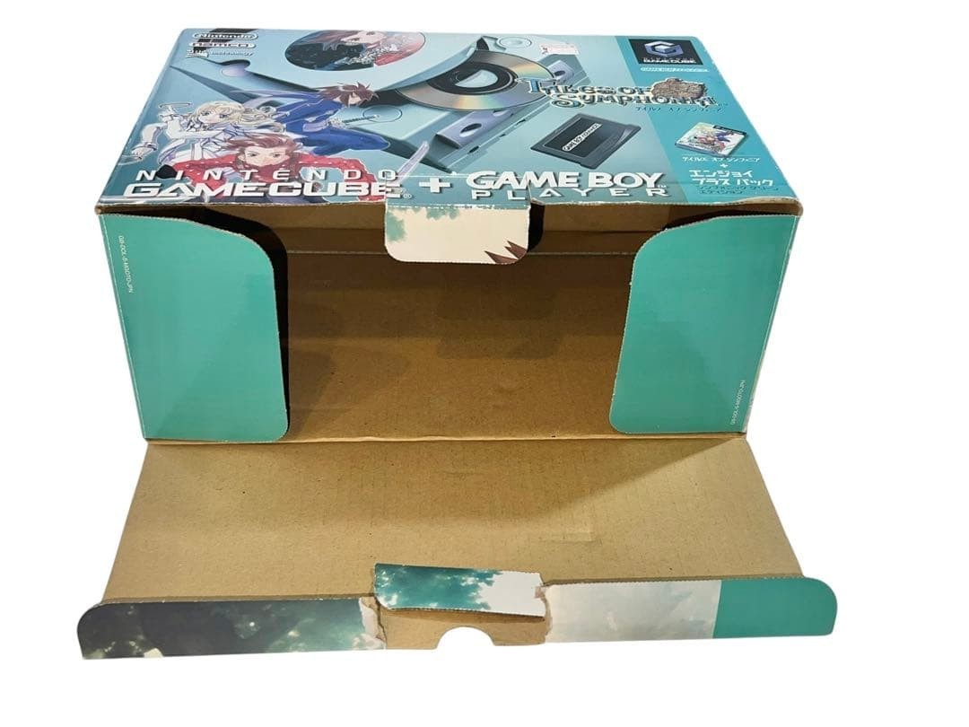 Nintendo GameCube Tales Of Symphonia Console Limited Color Symphonic Green JUNK