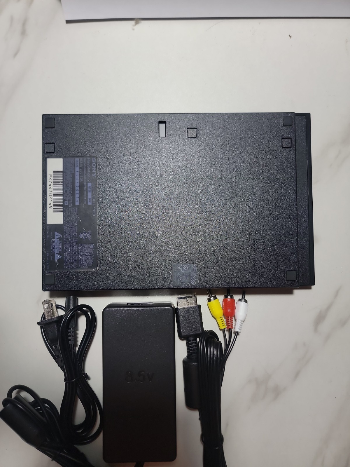 Sony PlayStation 2 – Slim Home Console – Black Tested SCPH-77001