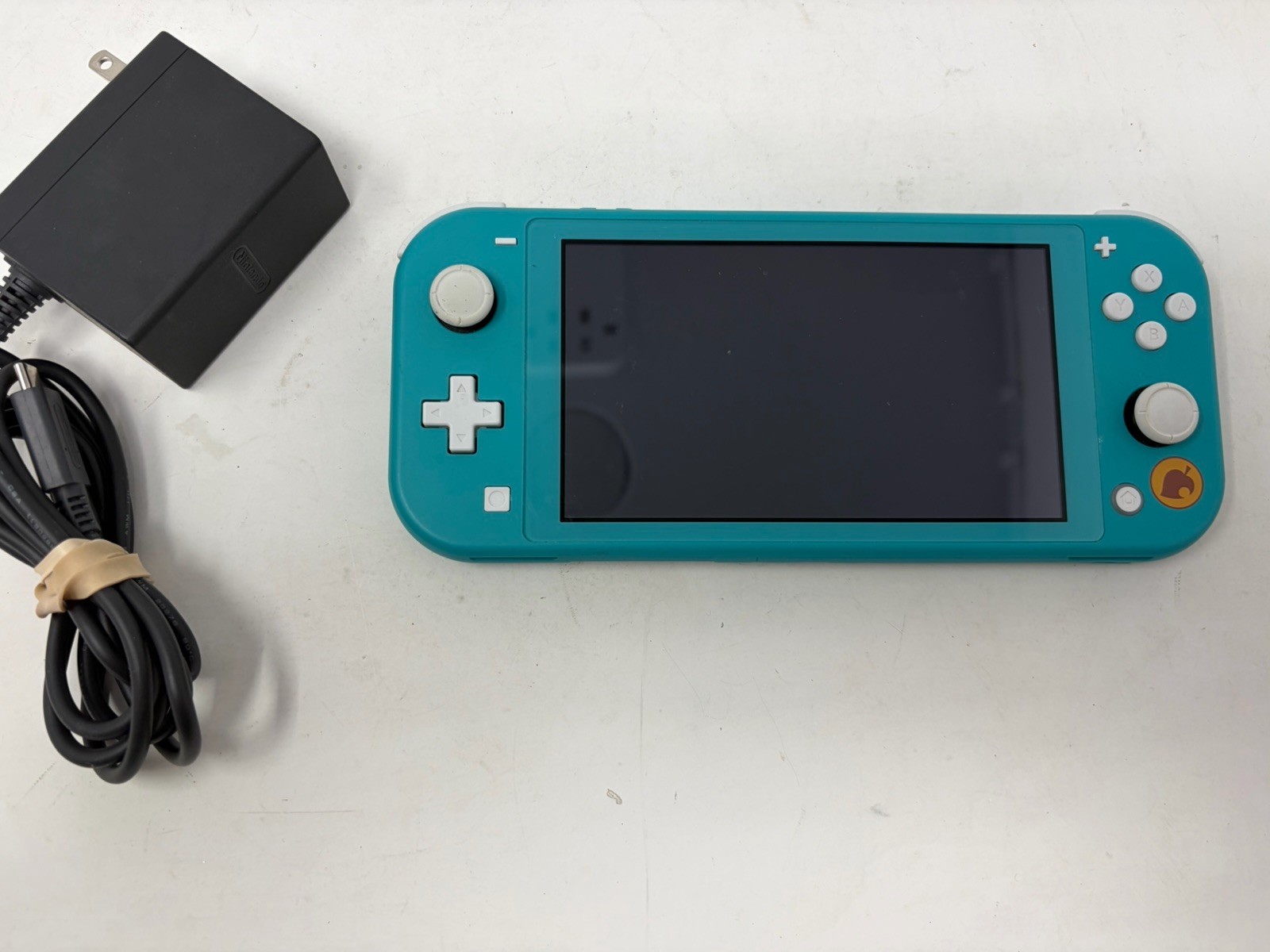 Nintendo Switch Lite Animal Crossing Edition HDH-001 With Charger Working
