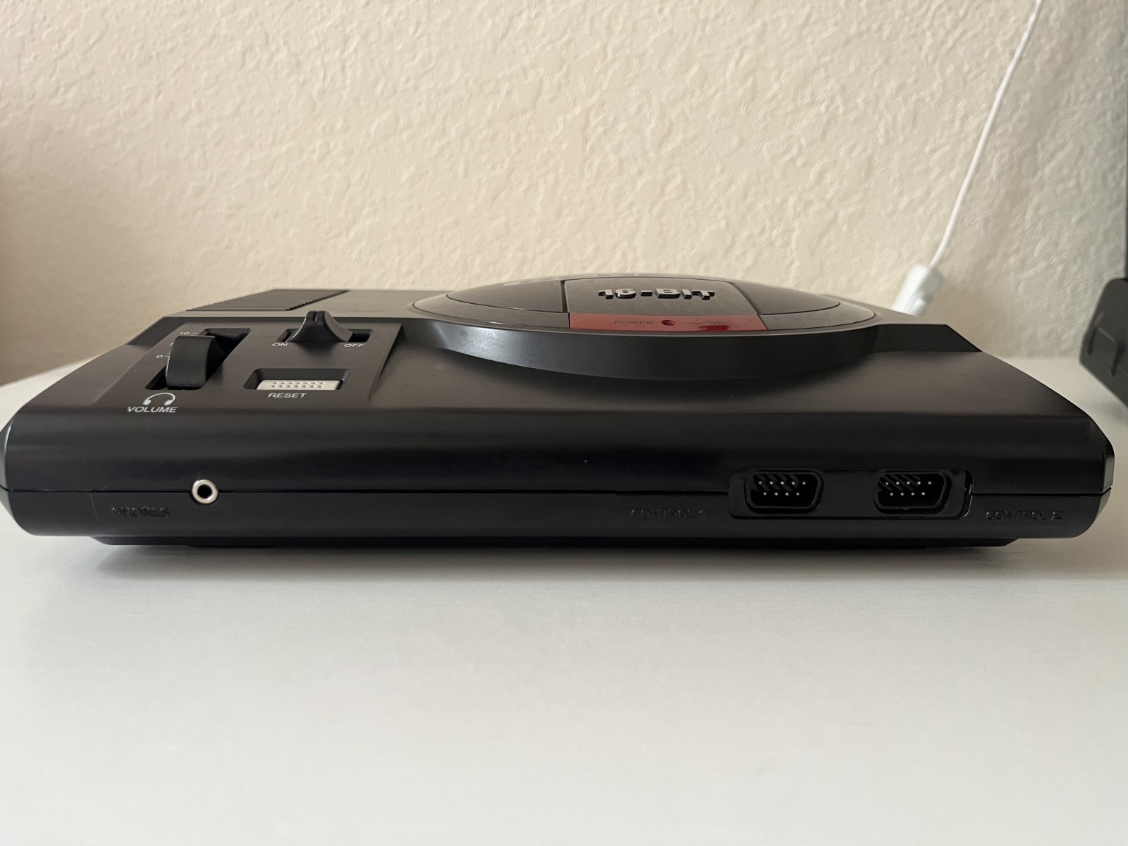 SEGA GENESIS Model 1 1601 Console, OEM AC Adapter 2x Controllers, HD Retrovision