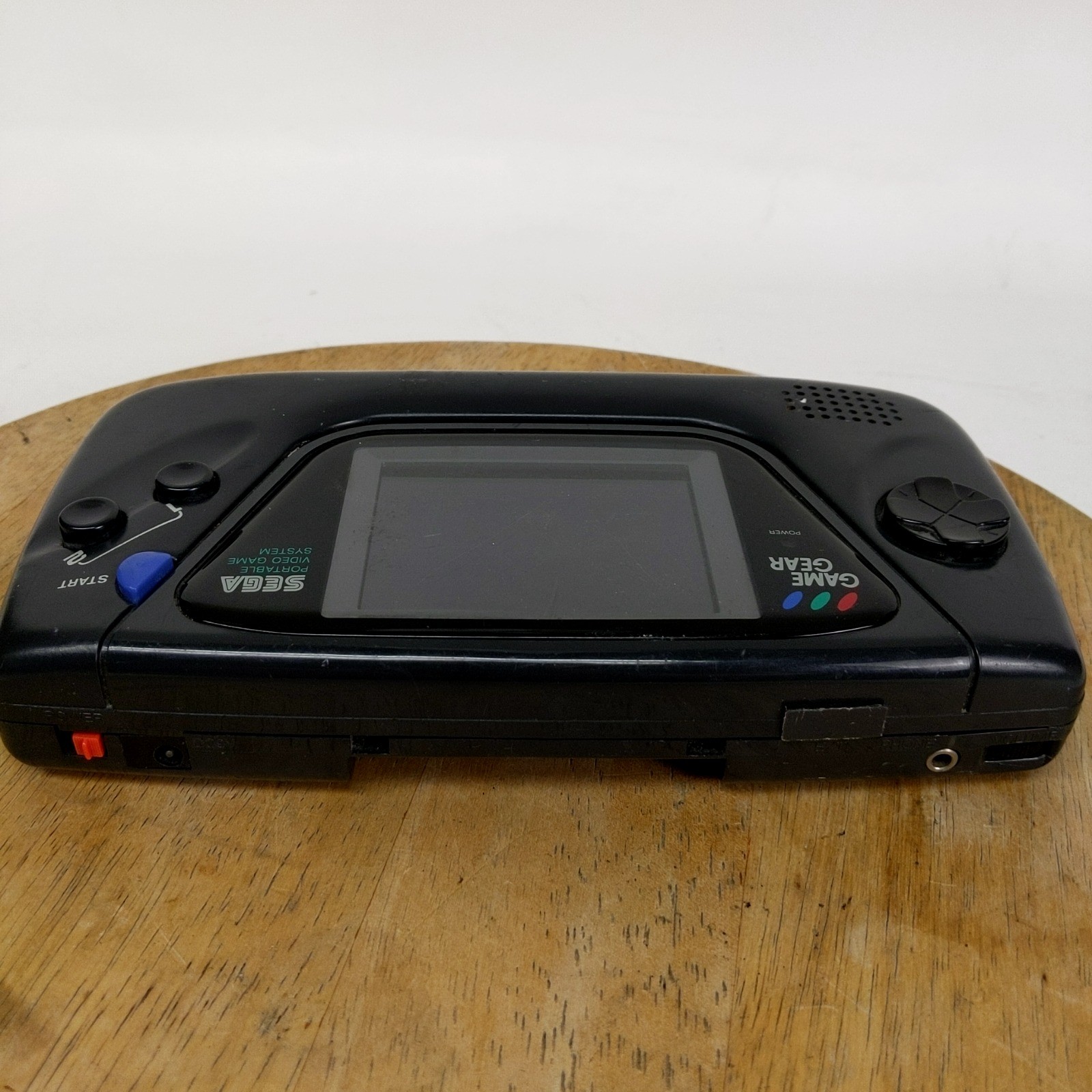Sega Game Gear 2110 Handheld Console Black Parts Repair Corrosion Untested