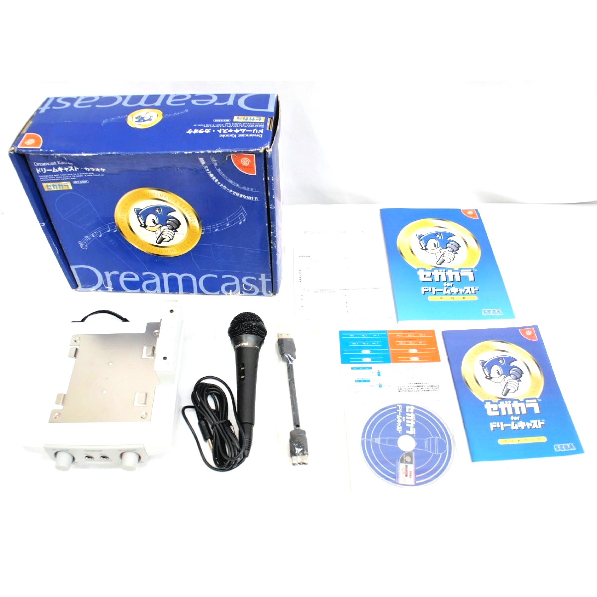 Sega Dreamcast KARAOKE SEGAKARA Console Boxed HKT-4300 System A10004164
