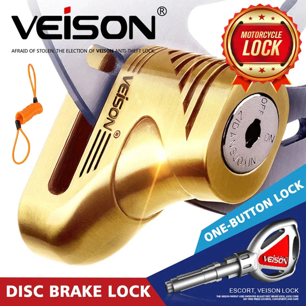 Anti Theft Motorcycle Lock Outdoor Motocross Anti Theft Disc Brake Lock Safety P