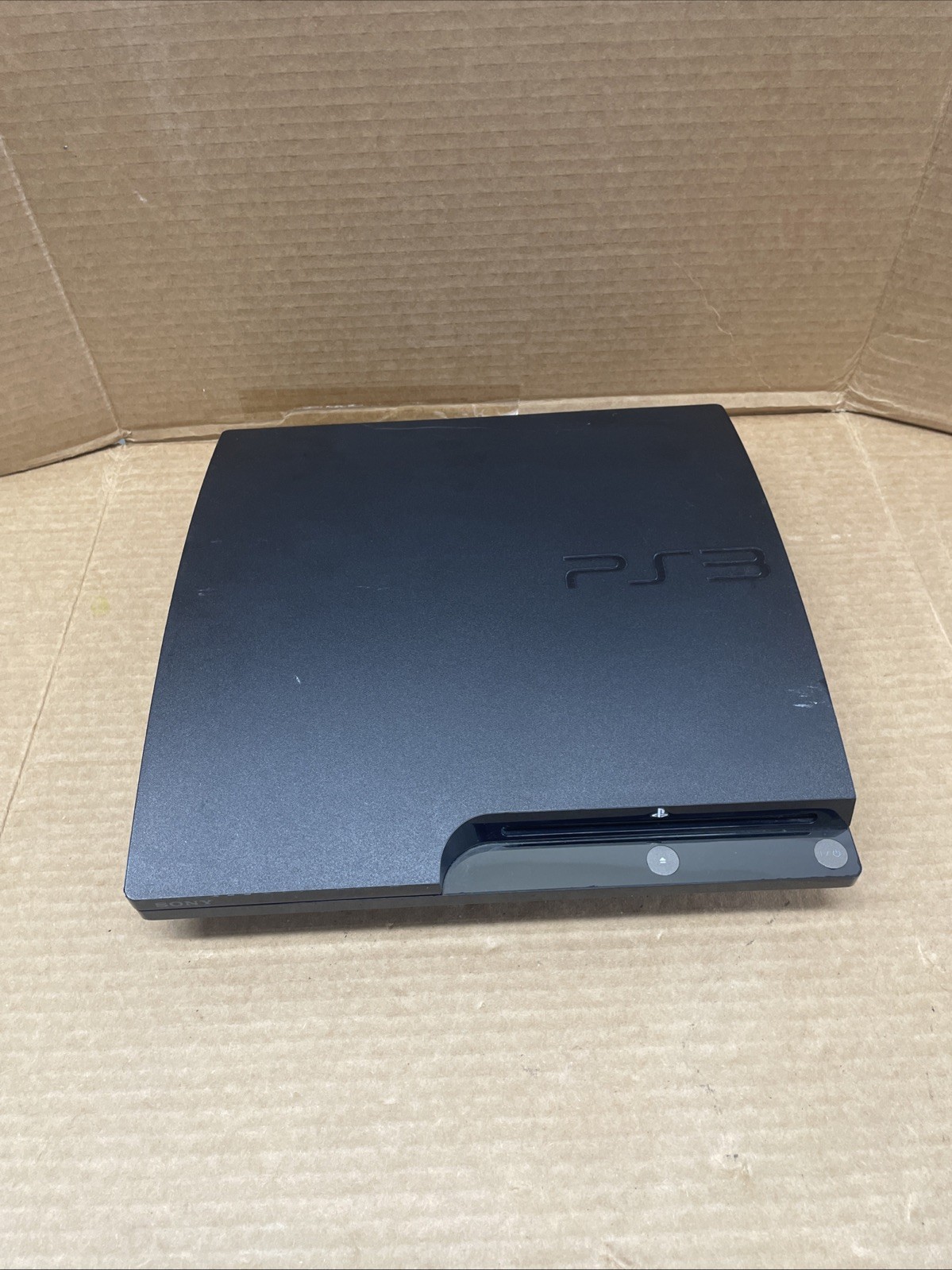 Sony PlayStation 3 Slim CECH-2501A Black Console HDMI Ethernet USB-A for Parts