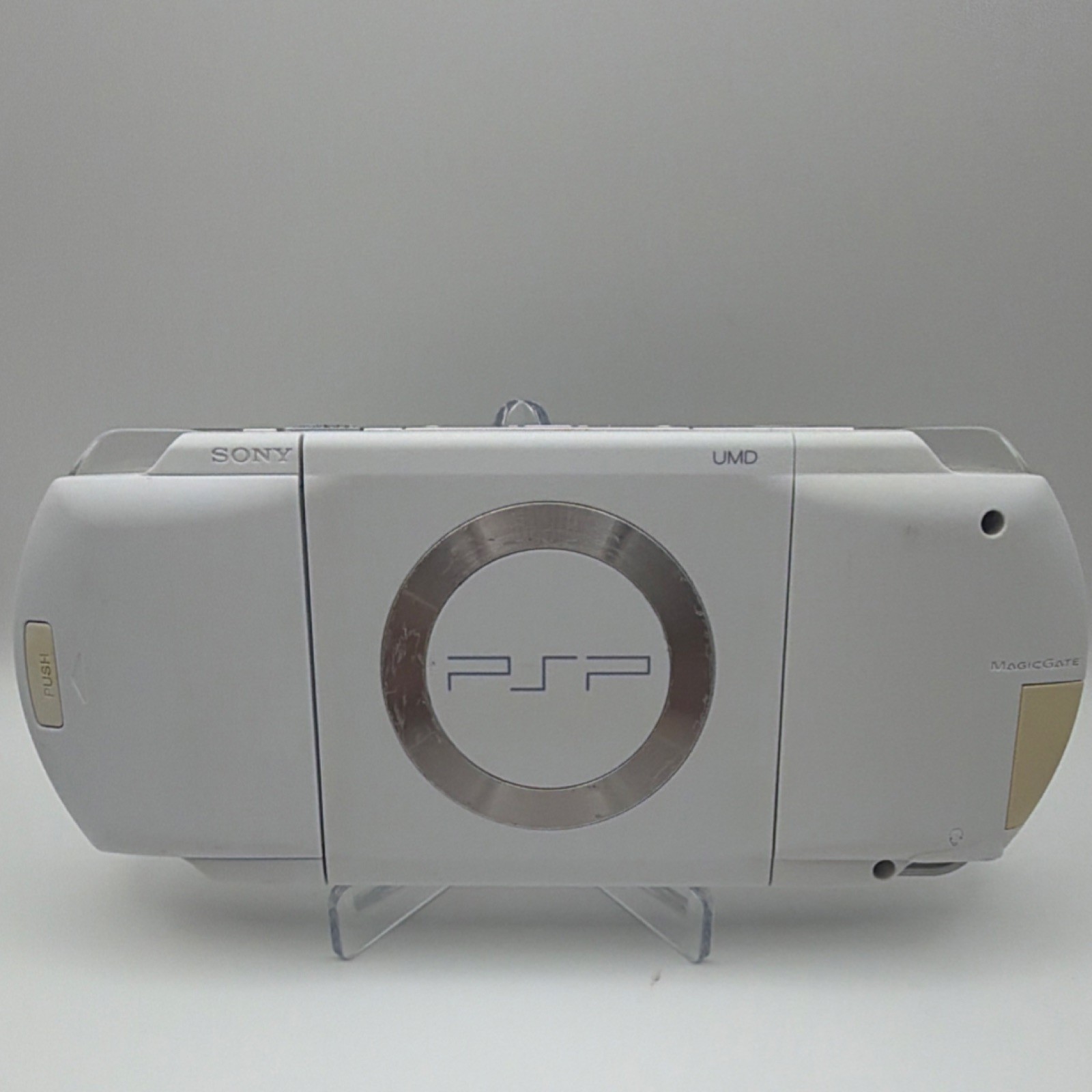 Sony PSP-1000 White Handheld Console – Tested and Working – Charger Included!!!
