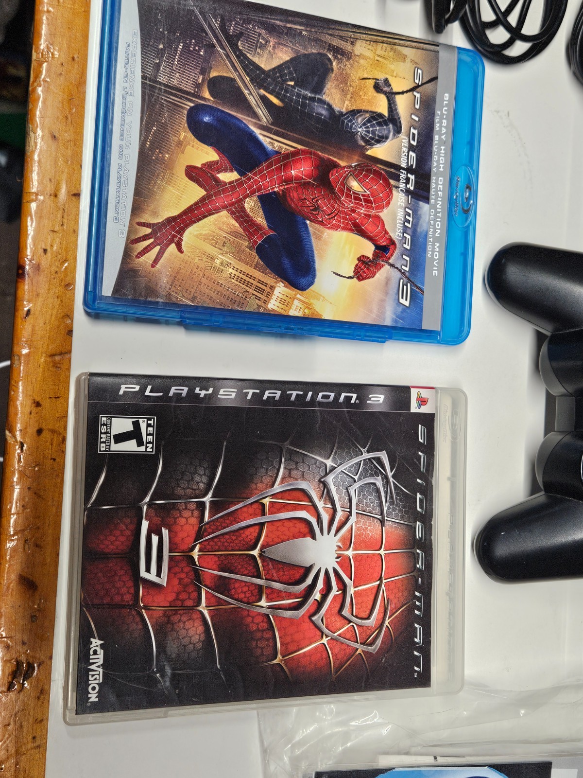 Sony PlayStation 3 40GB Spider-Man 3 Limited Edition CECHG01 CIB + Games